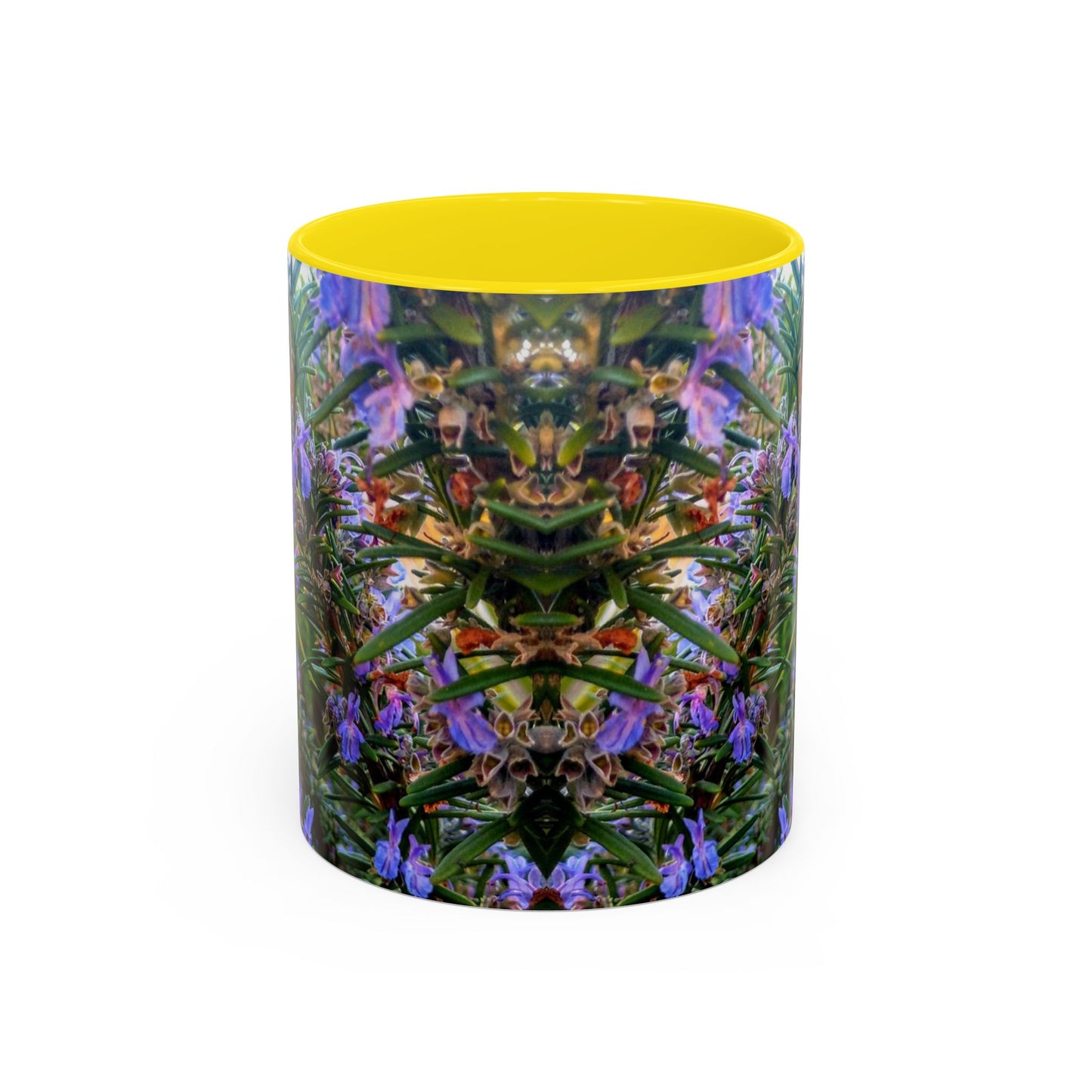 11oz/15oz Garden Themed Rosemary and Bee Pollinator Coffee Mug