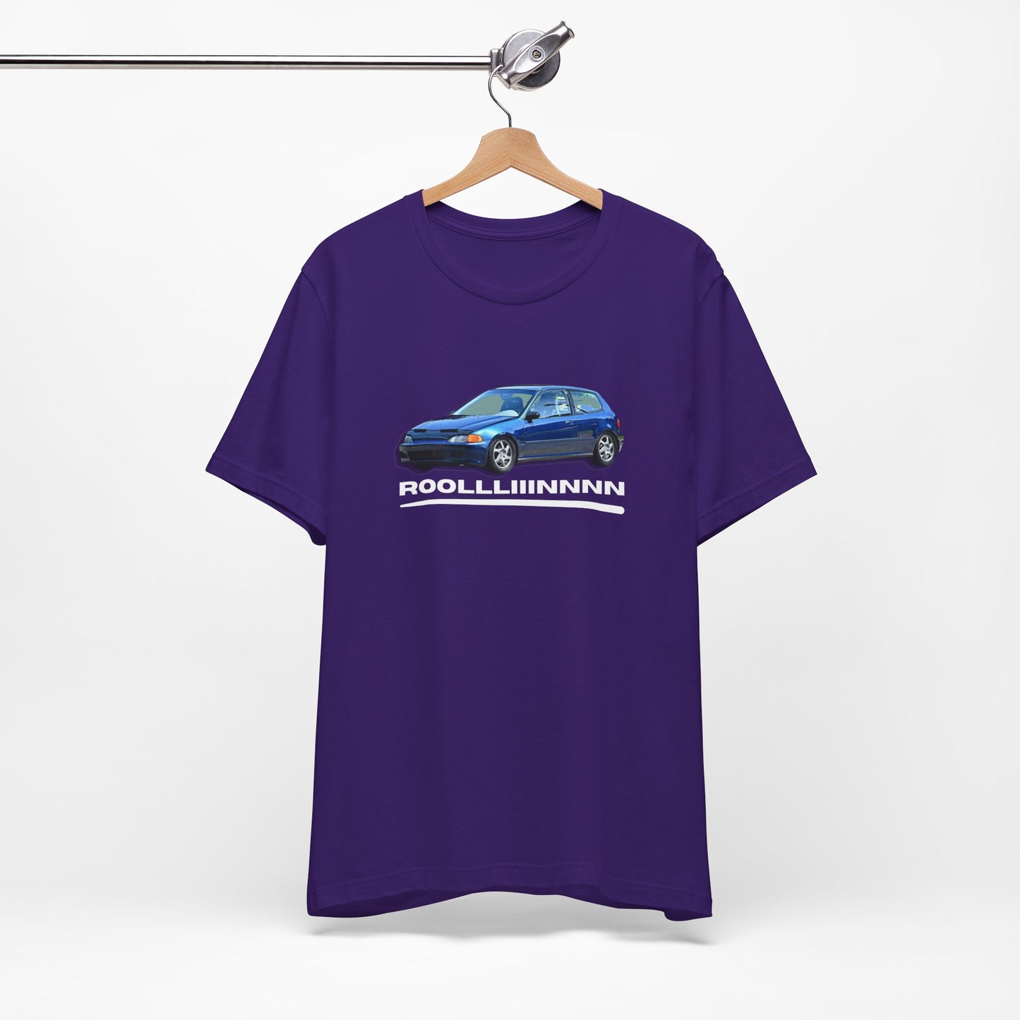 Unisex Jersey Short Sleeve Rolllllin Civic Hatchback Appreciation T-Shirt