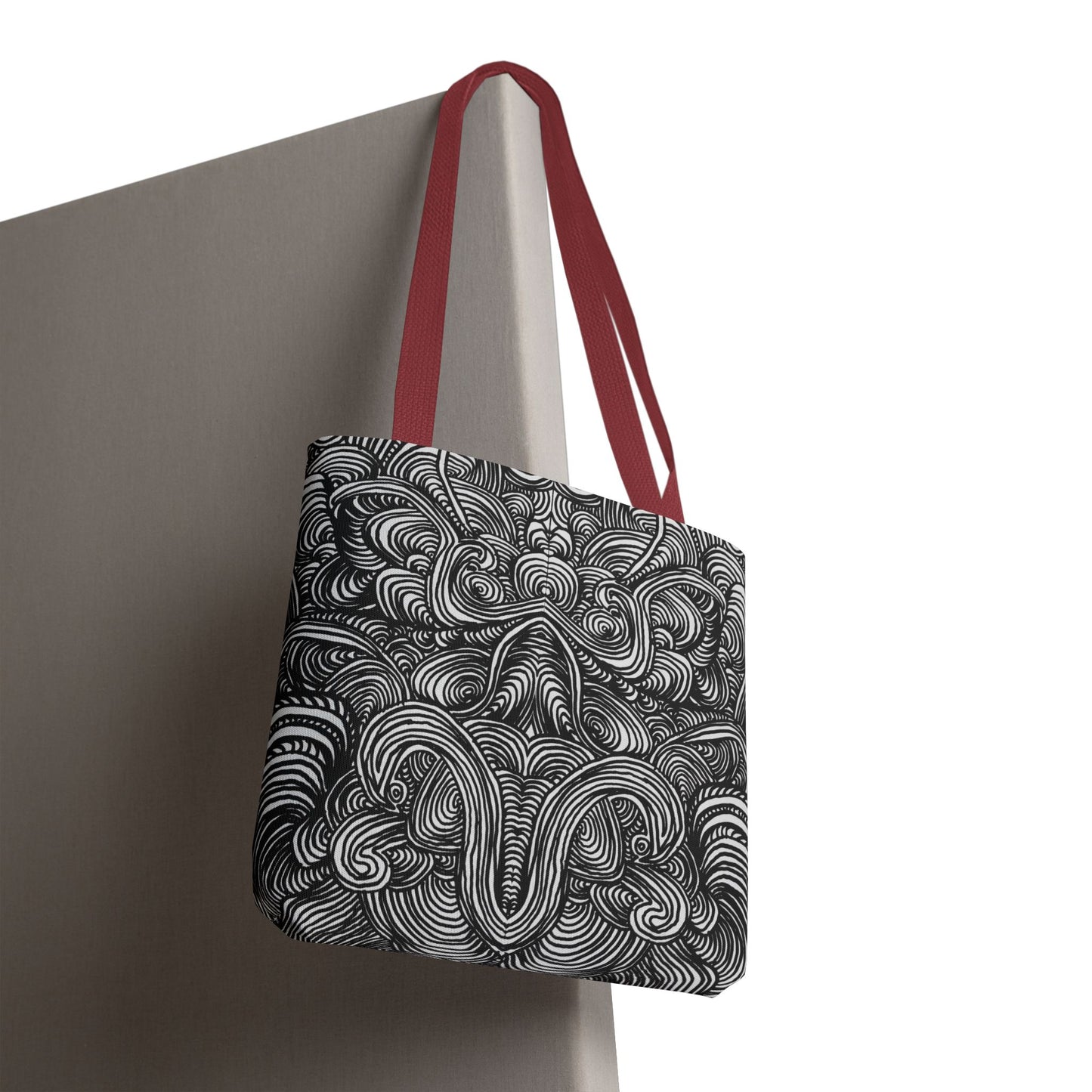 Unisex Original Line Art All Over Print Tote Bag - Mirage