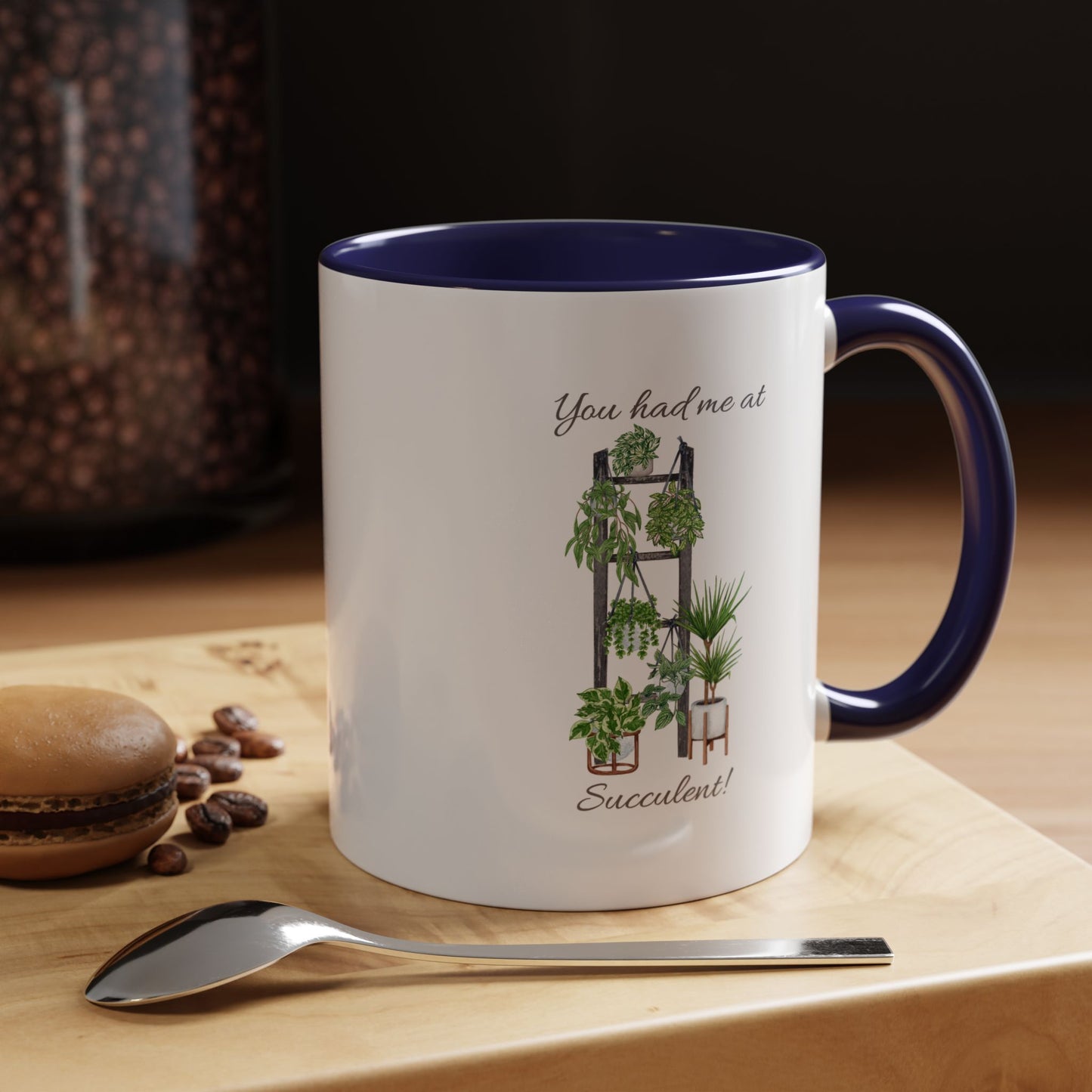 11oz/15oz Garden Themed Succulent Container Garden Plant Parent Coffee Mug
