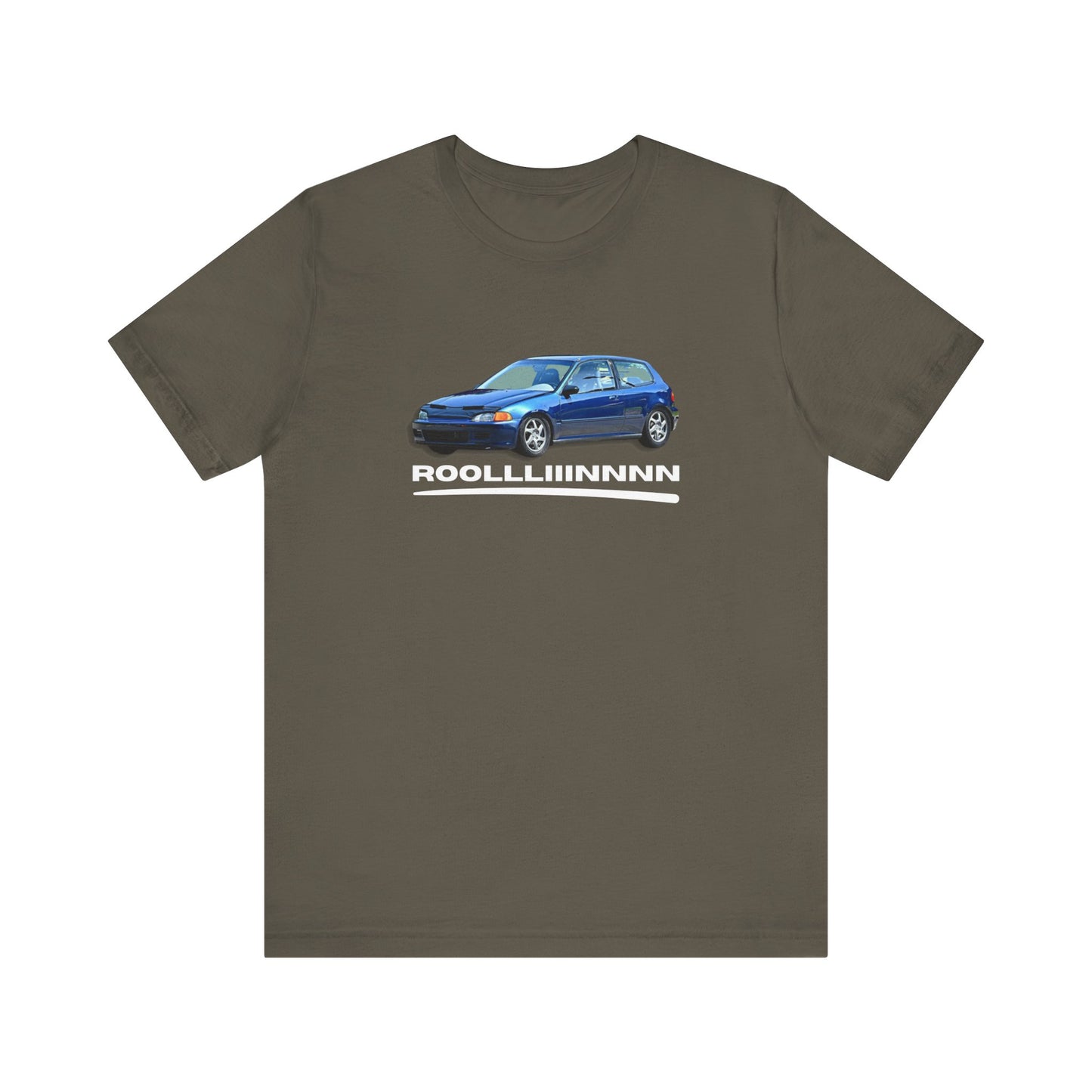 Unisex Jersey Short Sleeve Rolllllin Civic Hatchback Appreciation T-Shirt