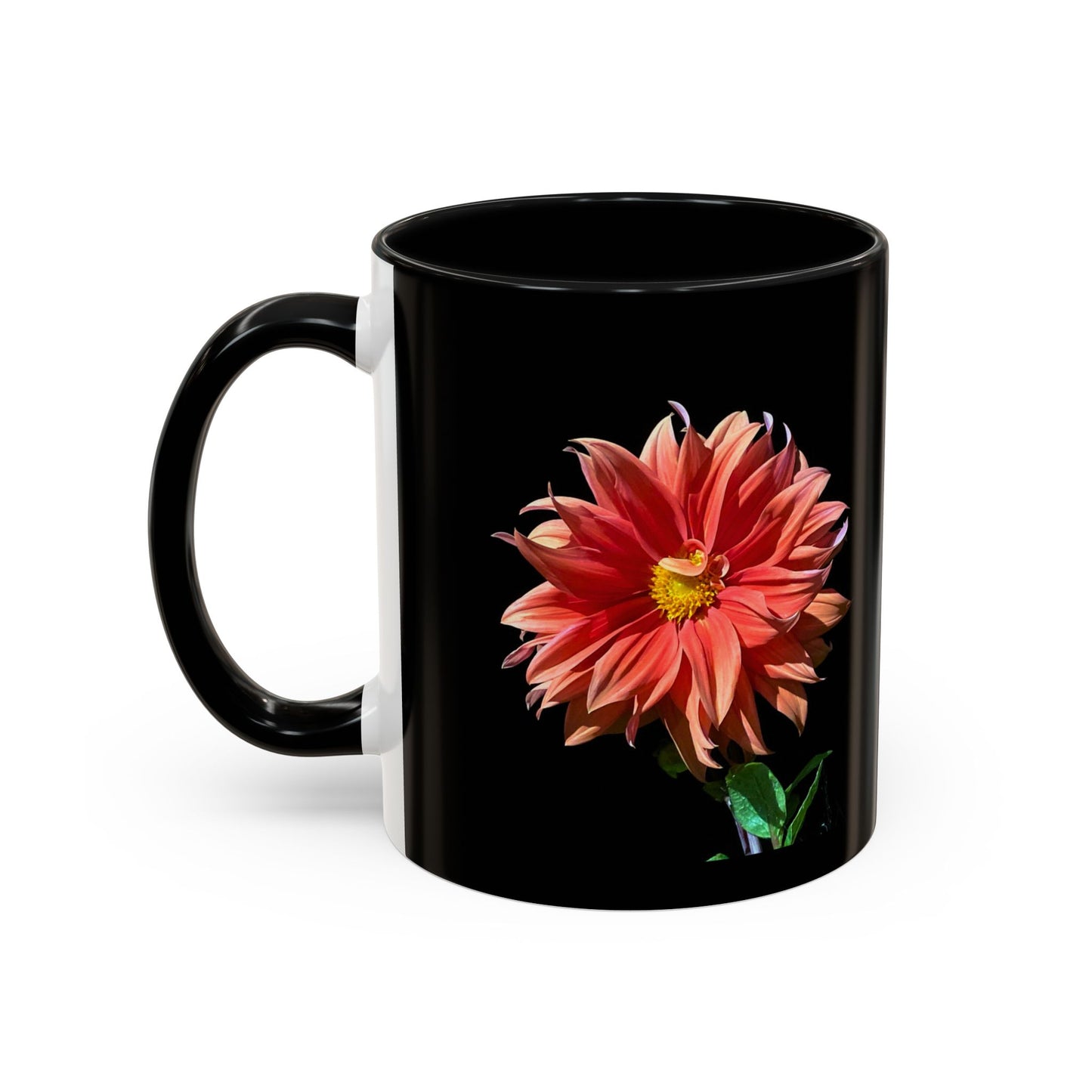 11oz/15oz Dahlia Flower Coffee Mug