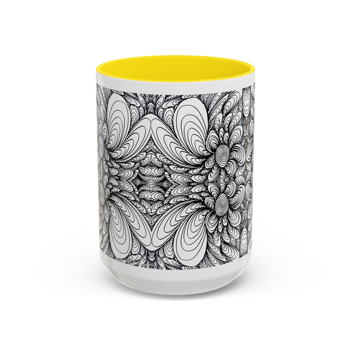 11oz/15oz Original Line Art Mug - Blooms