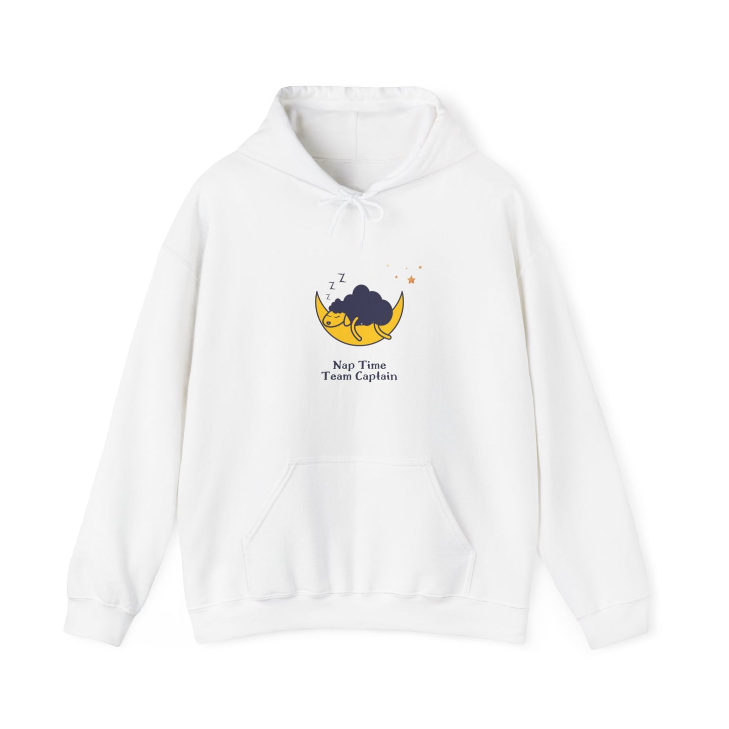 Unisex Heavy Blend™ Nap Time Team Captain Hooded Sweatshirt