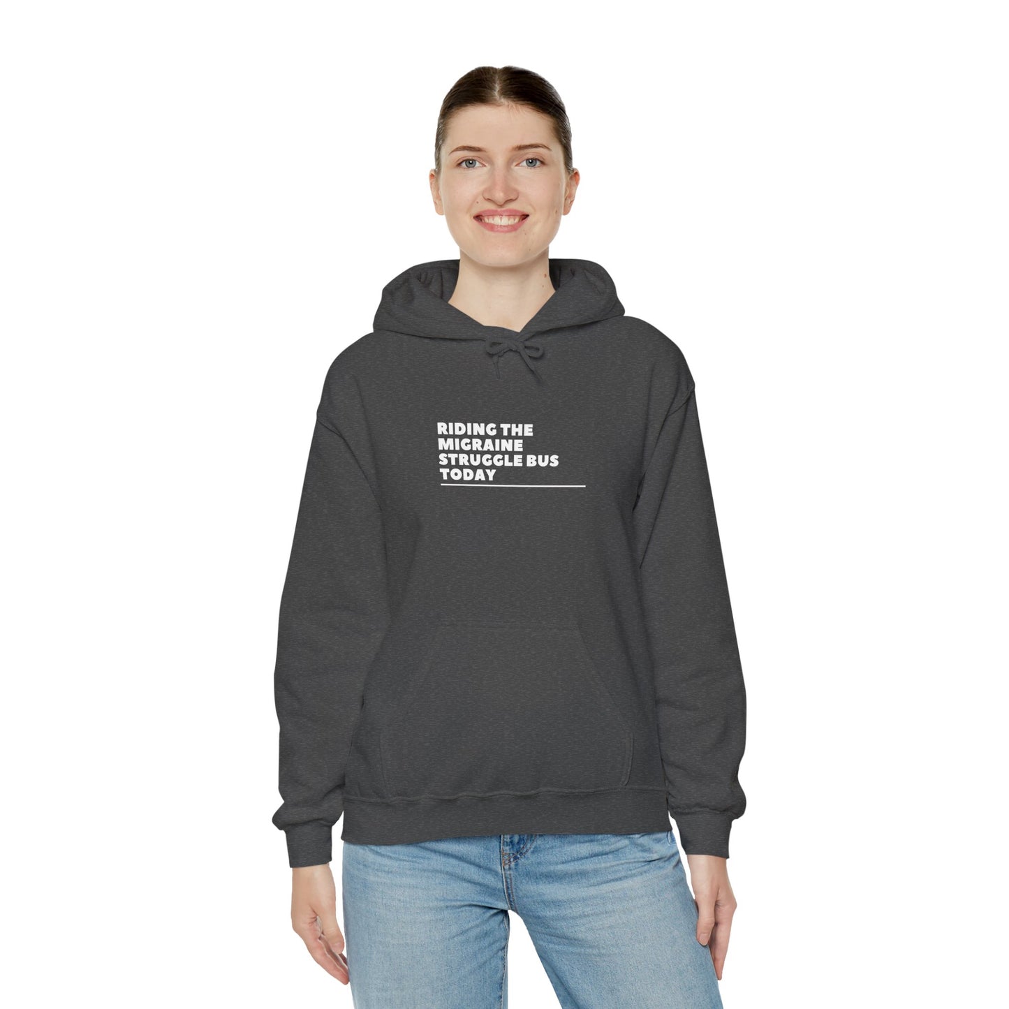 Unisex Migraine Day Invisible Illness Warrior Hooded Sweatshirt