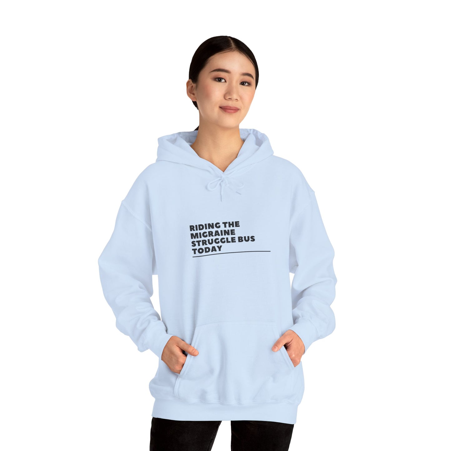 Unisex Migraine Day Invisible Illness Warrior Hooded Sweatshirt