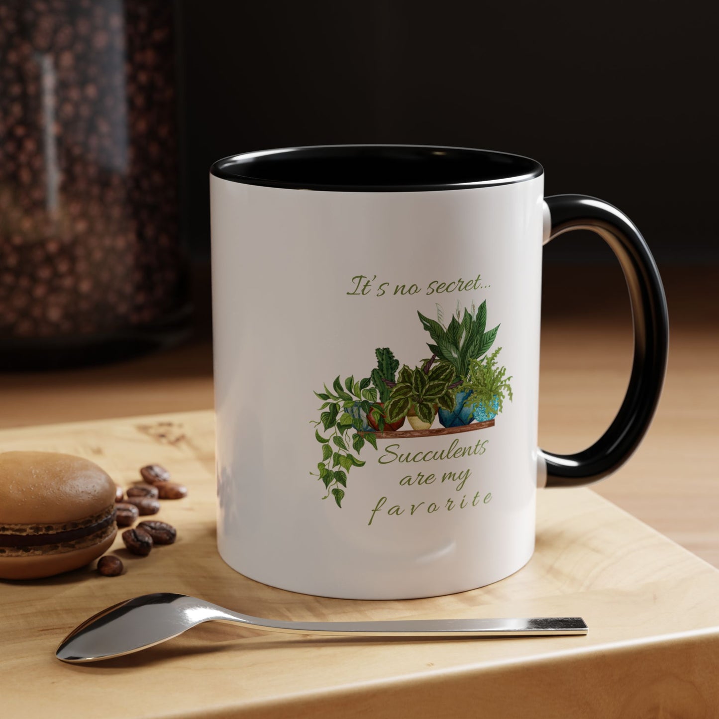 11oz/15oz Garden Themed Succulent Plant Parent Container Gardener Succulents Are My Favorite Coffee Mug