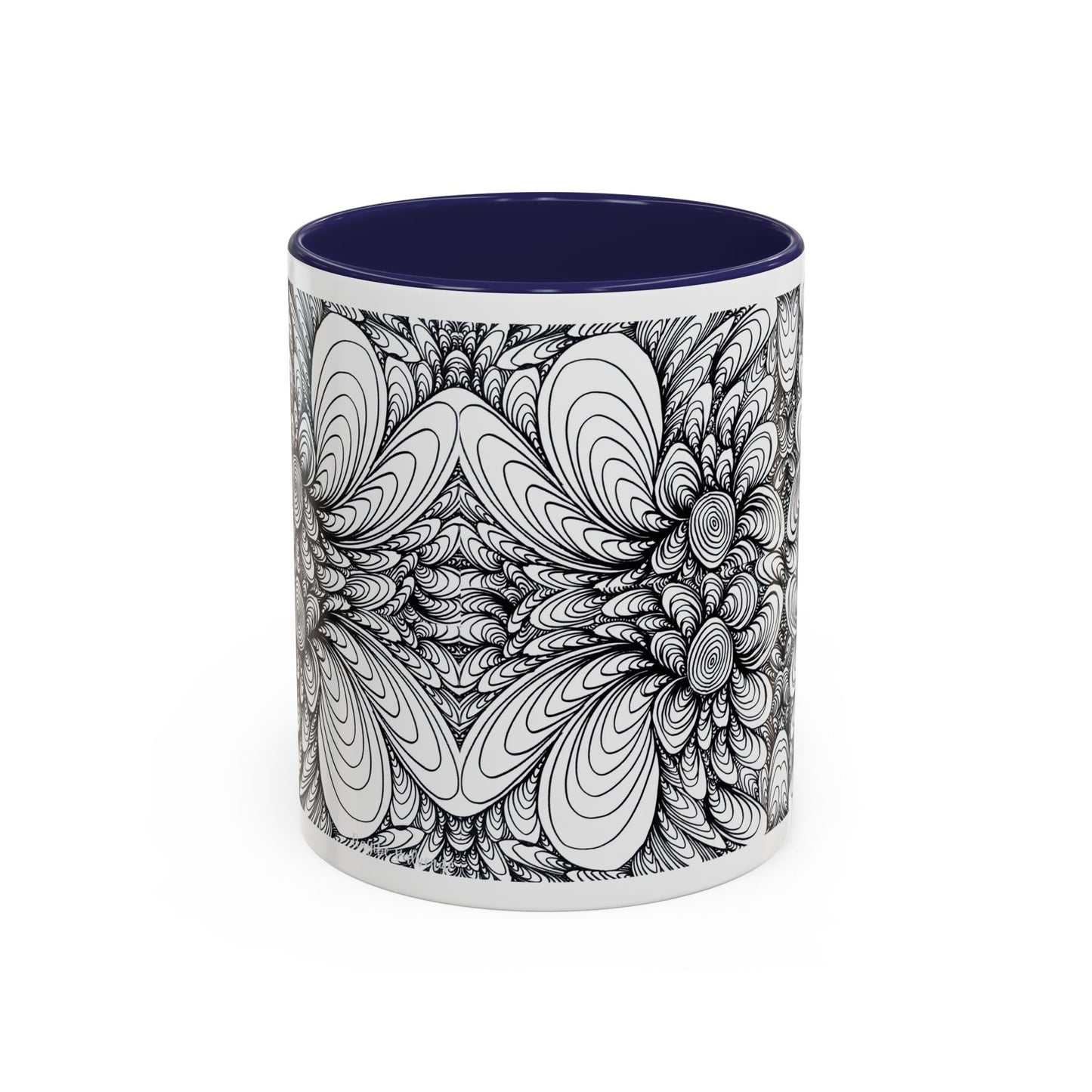 11oz/15oz Original Line Art Mug - Blooms