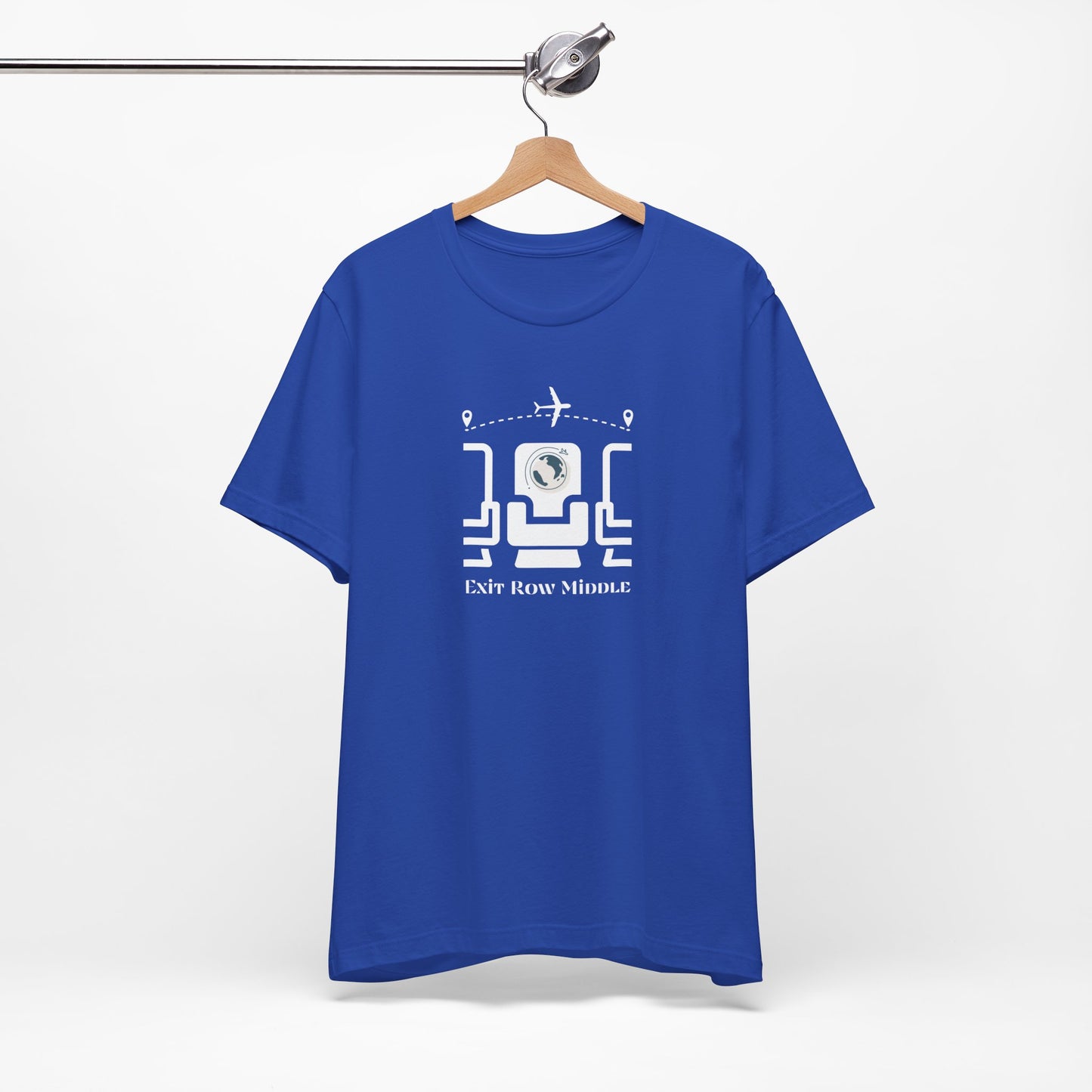 Unisex Jersey Short Sleeve Exit Row Middle Travel T-Shirt