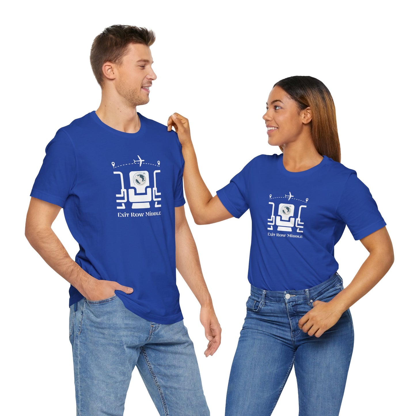 Unisex Jersey Short Sleeve Exit Row Middle Travel T-Shirt