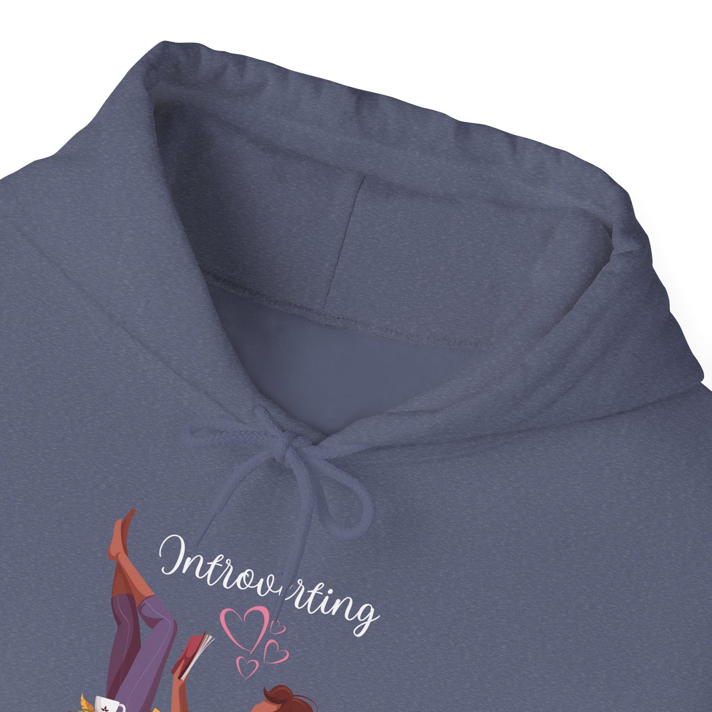 Unisex Introverting. Call Next Week Hooded Sweatshirt