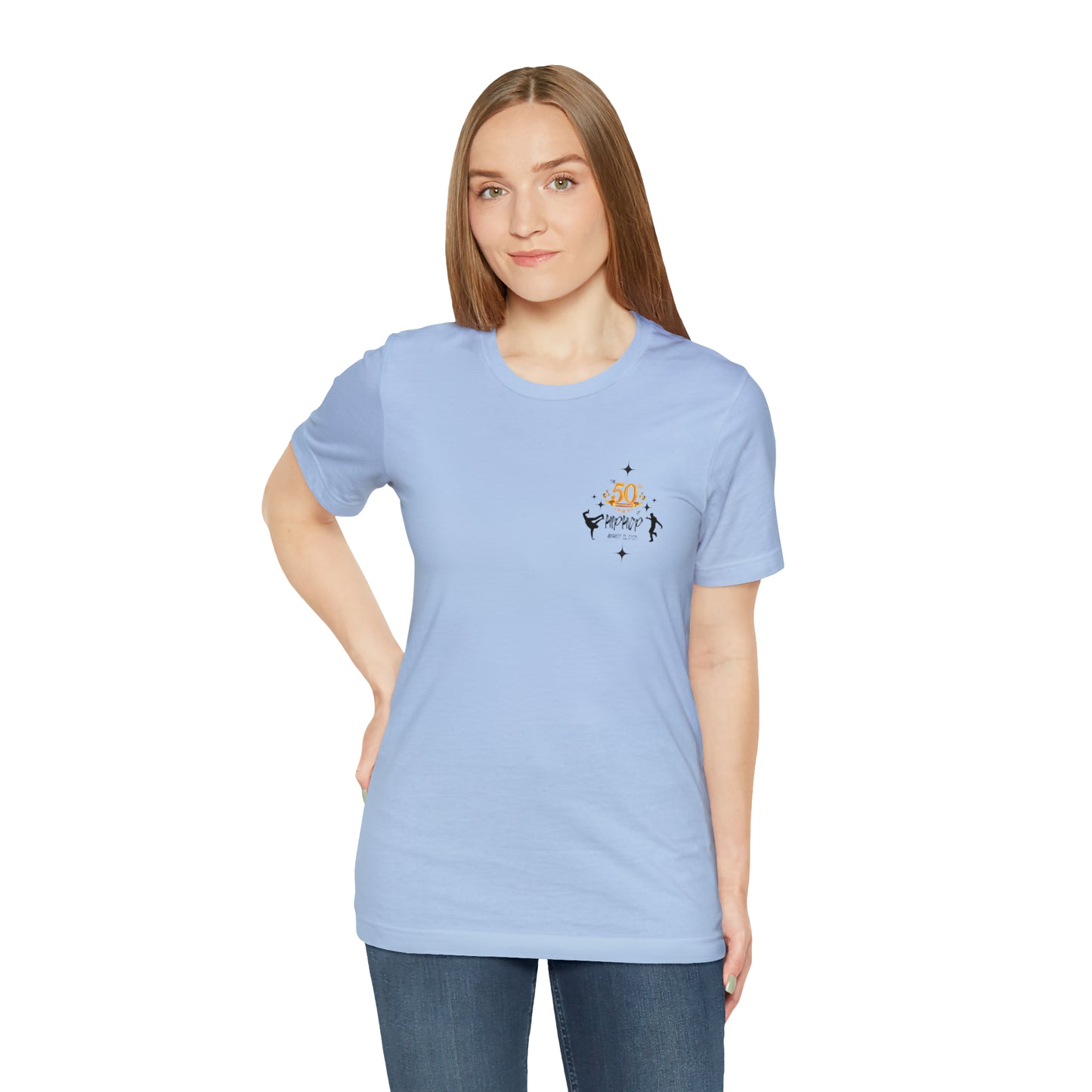 Unisex 50th Anniversary of HipHop August 11, 2023 Commemorative T-Shirt