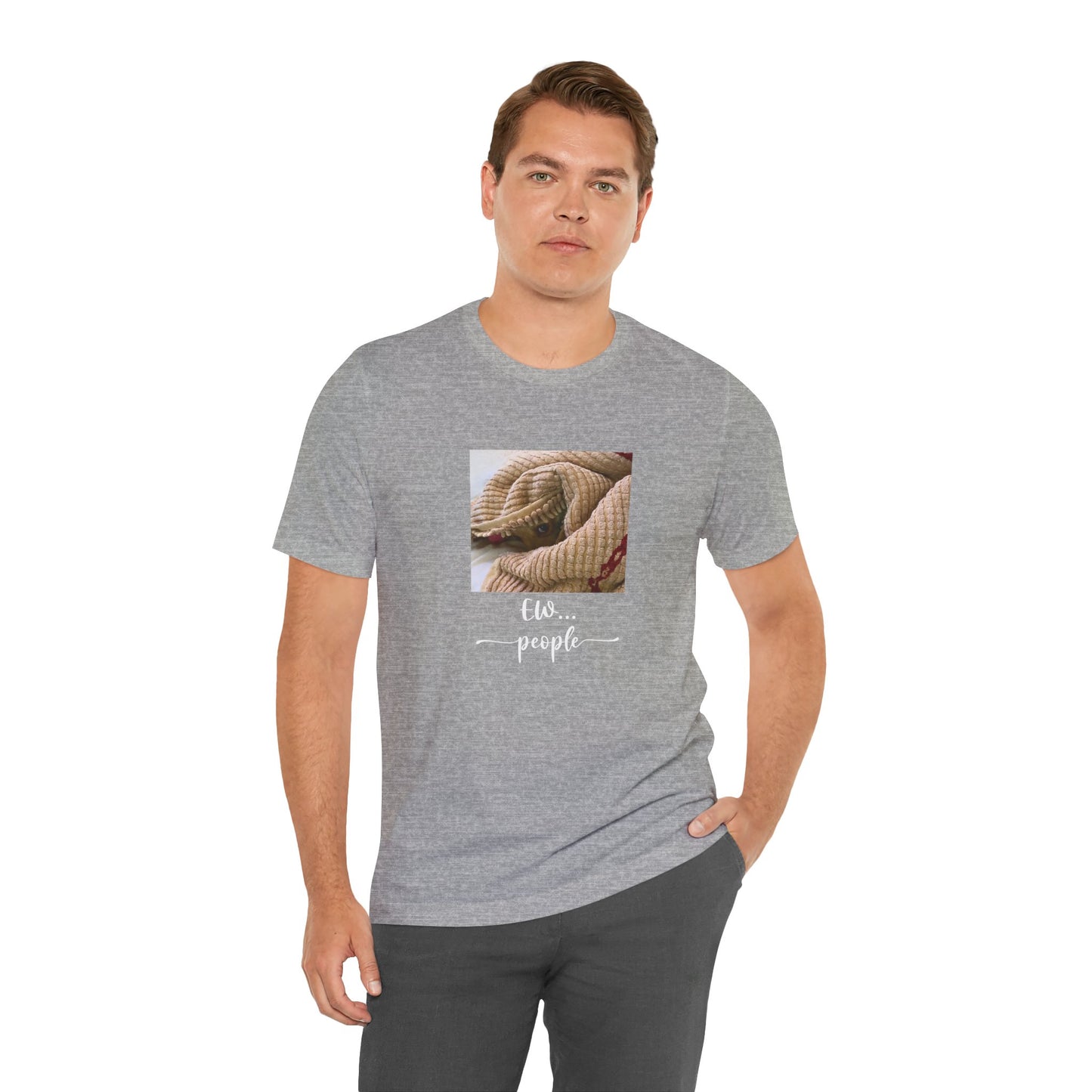 Unisex EW People Introvert Hiding Chihuahua T-Shirt