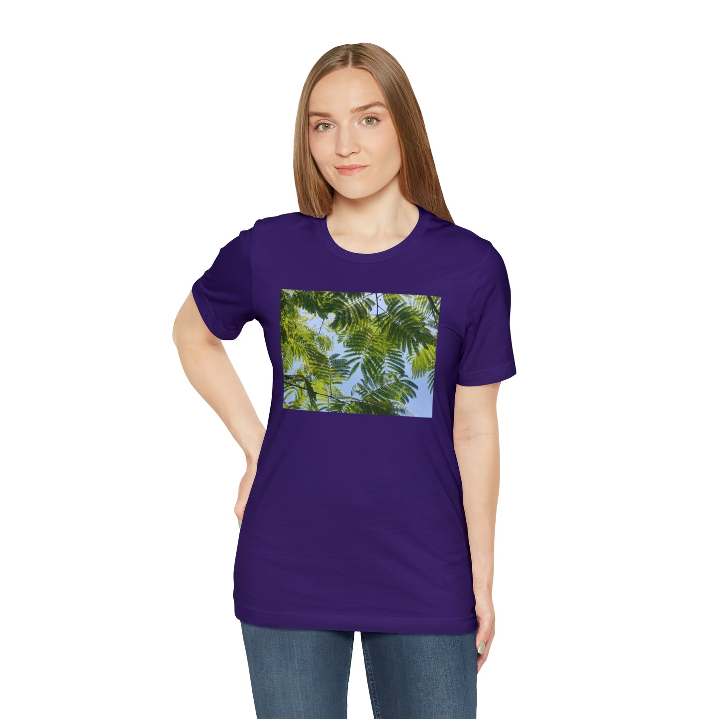 Unisex Jersey Short Sleeve Original Print Silk Canopy T-Shirt