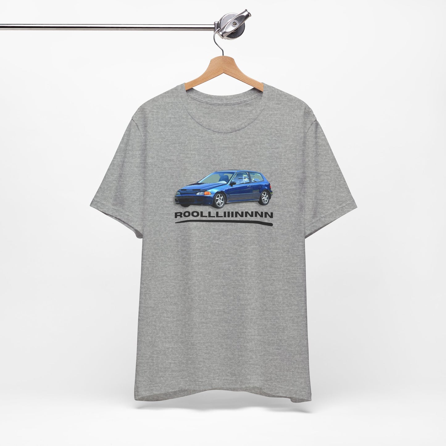 Unisex Jersey Short Sleeve Rolllllin Civic Hatchback Appreciation T-Shirt