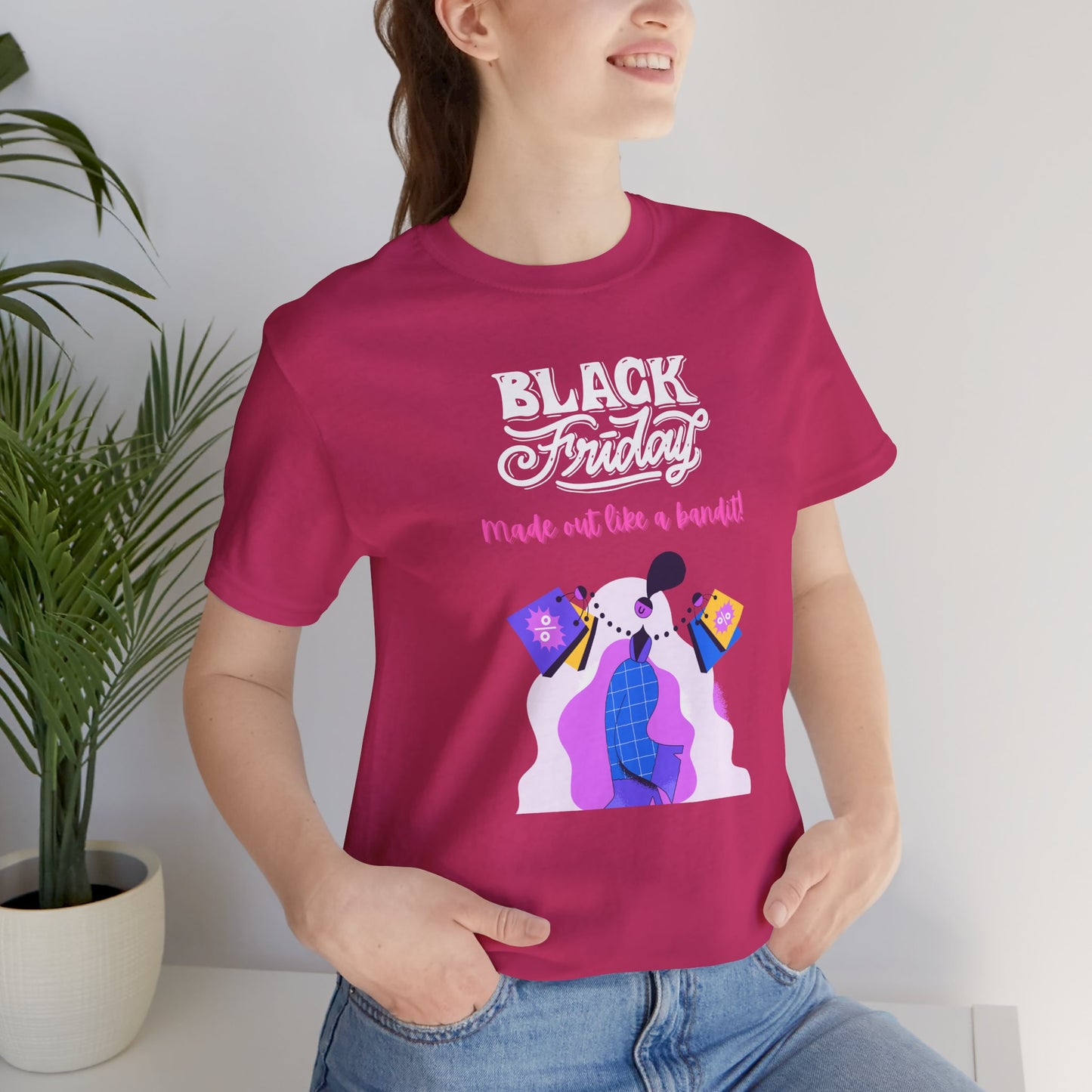 Unisex Jersey Short Sleeve Black Friday Sales T-Shirt