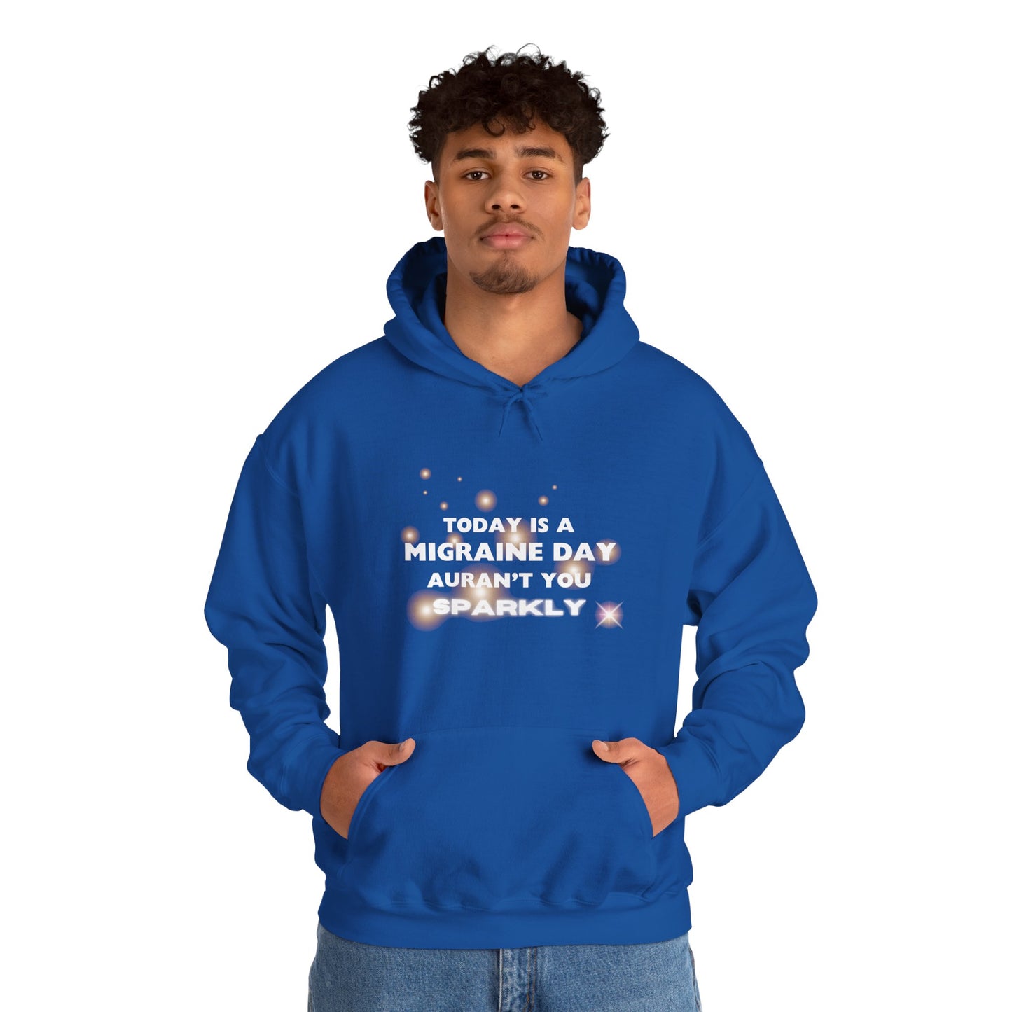 Unisex Heavy Blend™ Migraine Day Hooded Sweatshirt