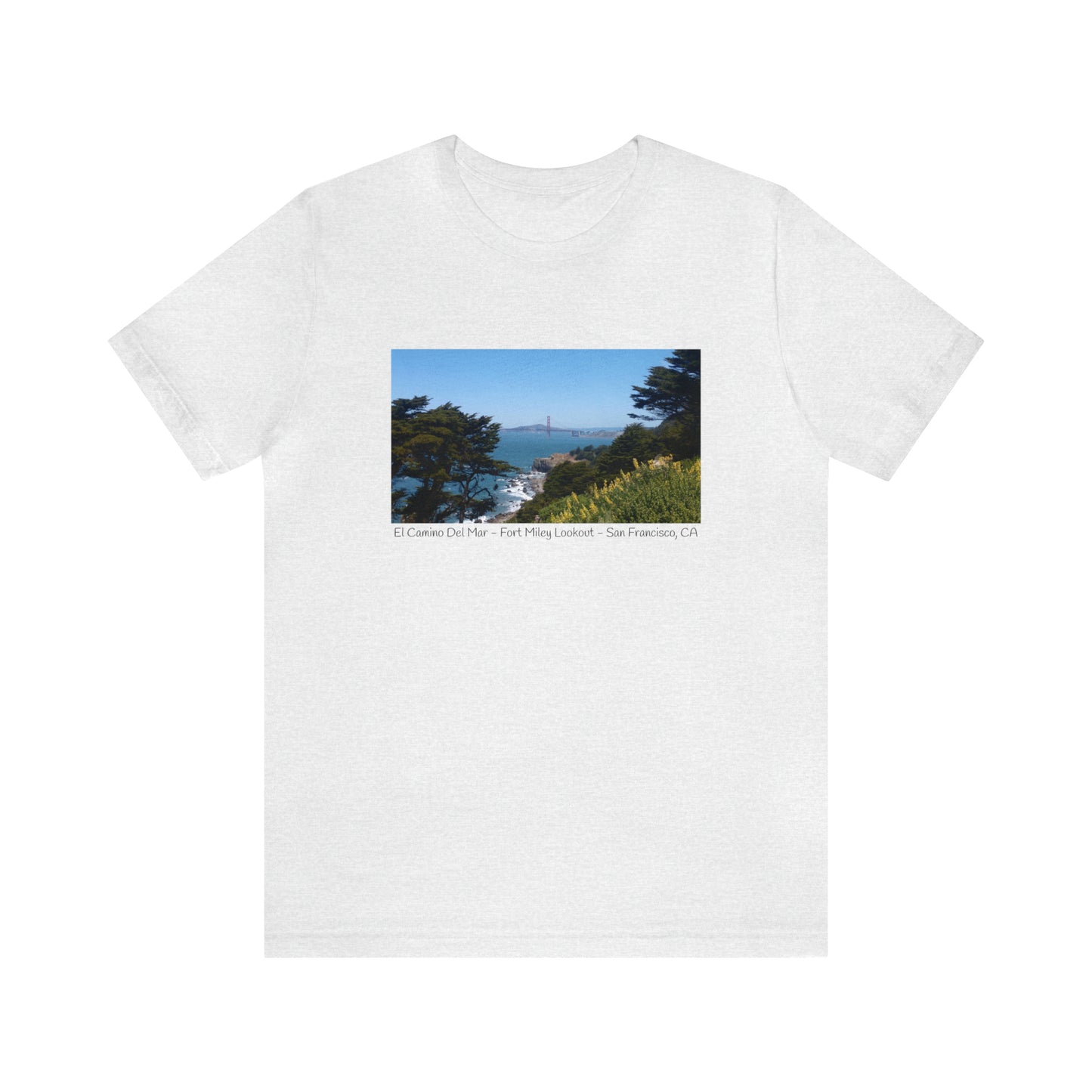 Unisex Jersey Short Sleeve El Camino Del Mar, San Francisco, California