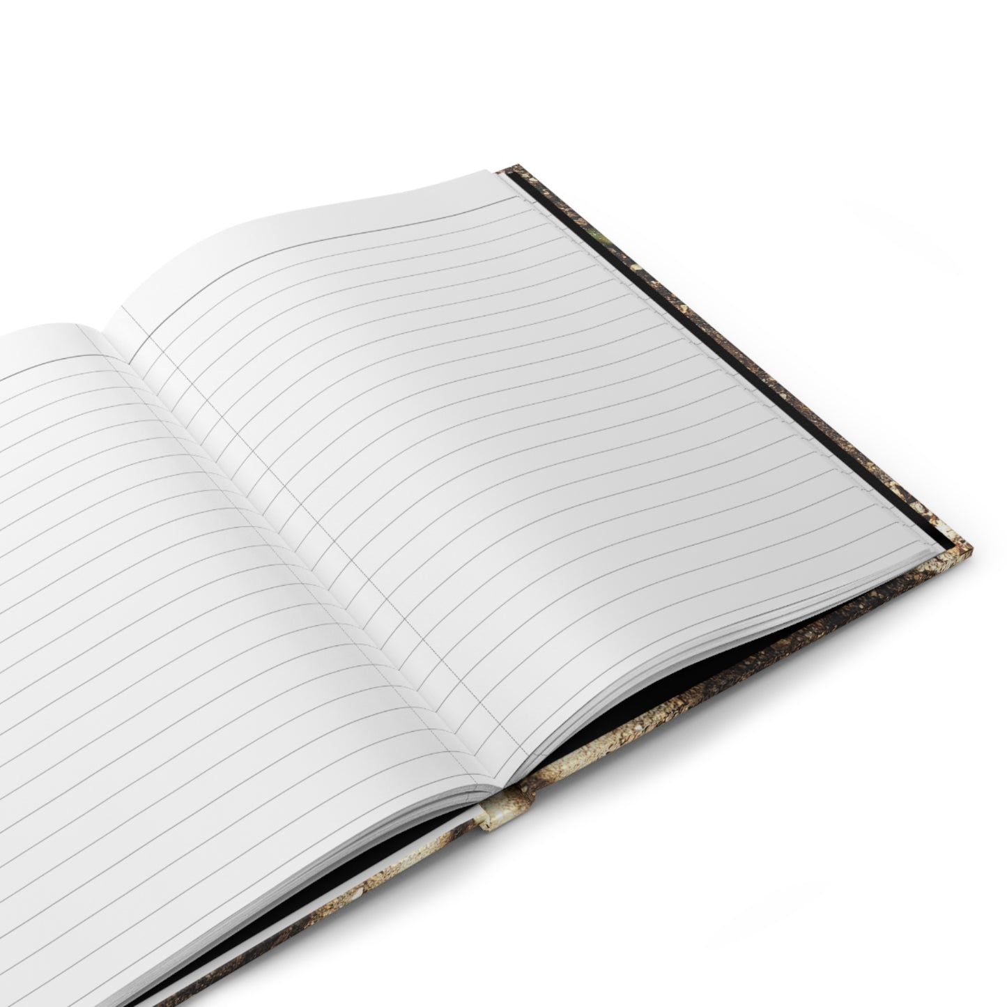 Hardcover Journal Matte, original wrap around photo on cover, EDC notebook for daily use