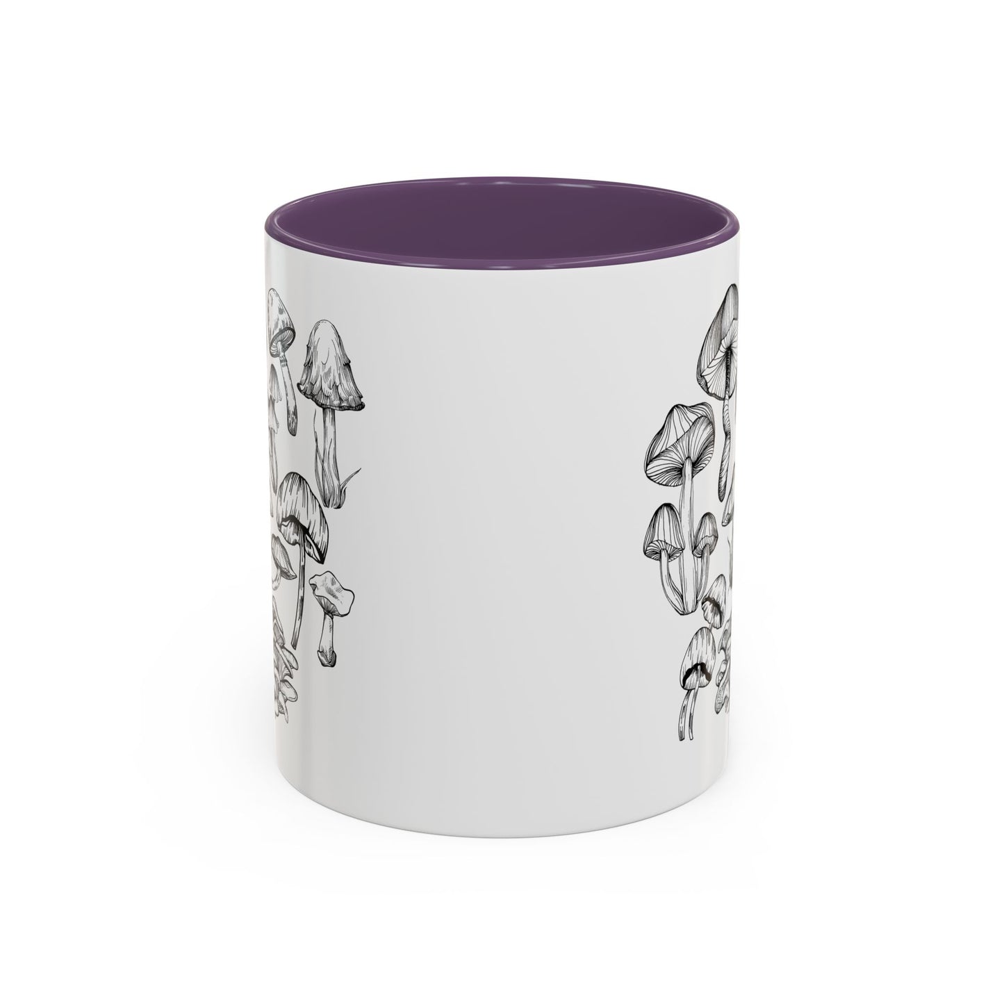 11oz/15oz Mushroom Lover Fungi Print Toadstool Coffee Mug