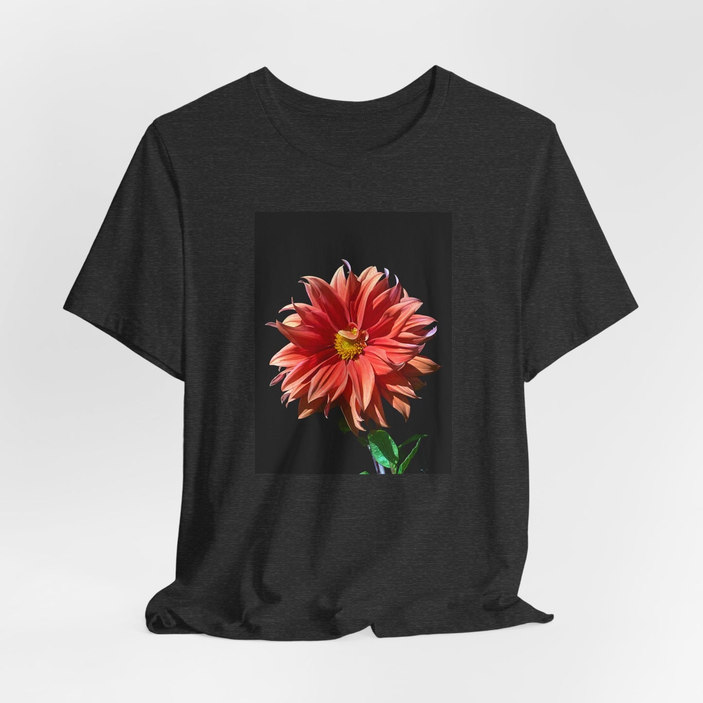 Unisex Jersey Short Sleeve Dahlia Flower T-Shirt