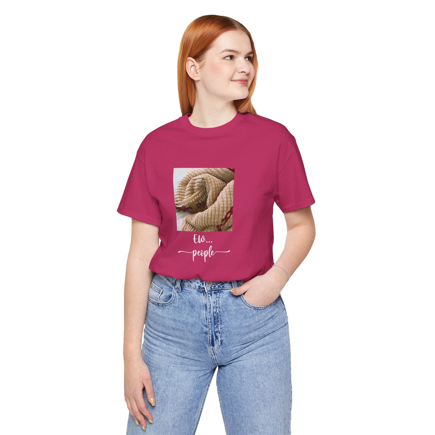 Unisex EW People Introvert Hiding Chihuahua T-Shirt
