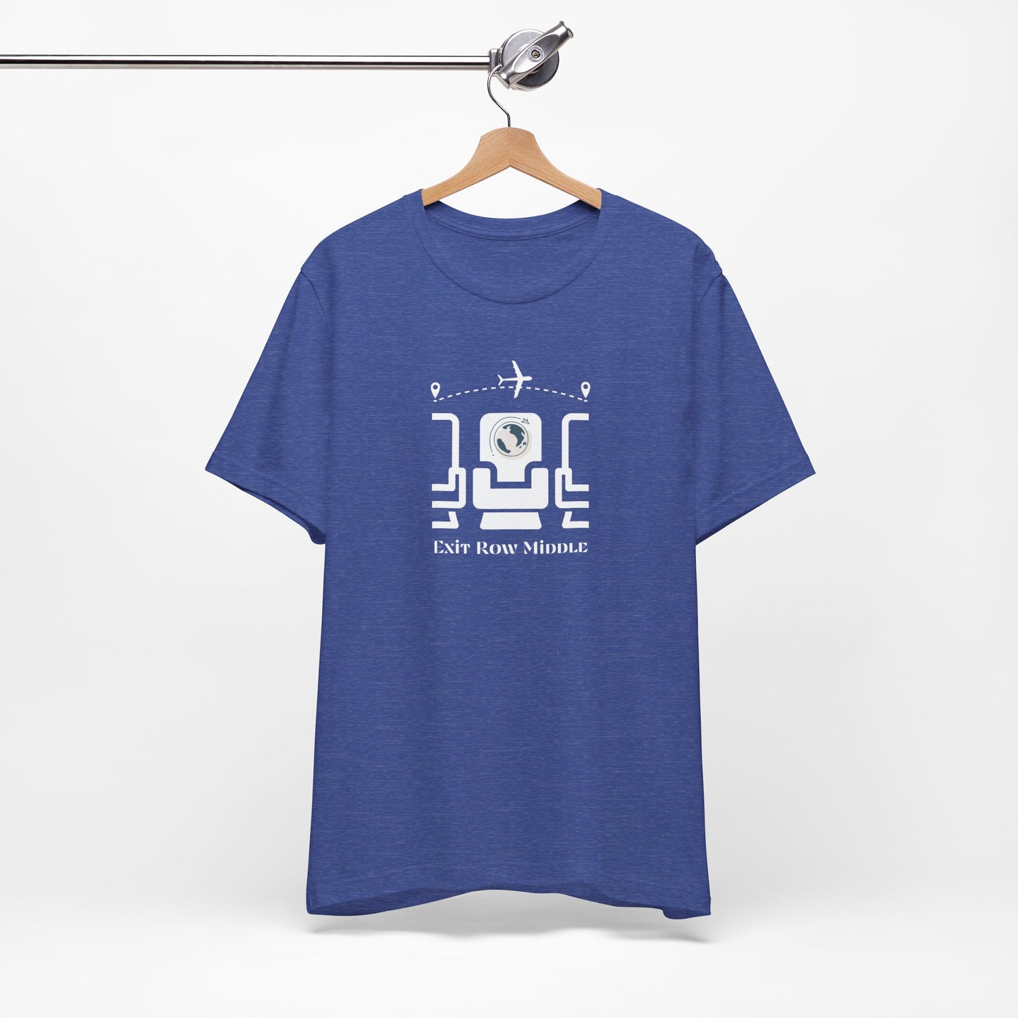 Unisex Jersey Short Sleeve Exit Row Middle Travel T-Shirt