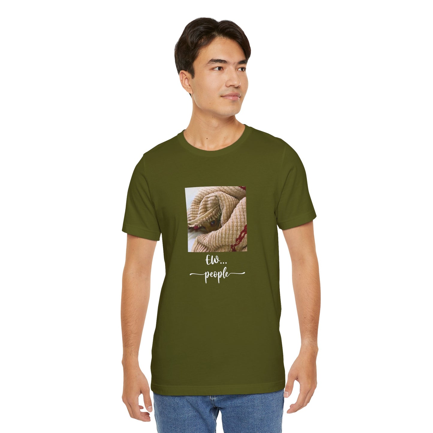 Unisex EW People Introvert Hiding Chihuahua T-Shirt