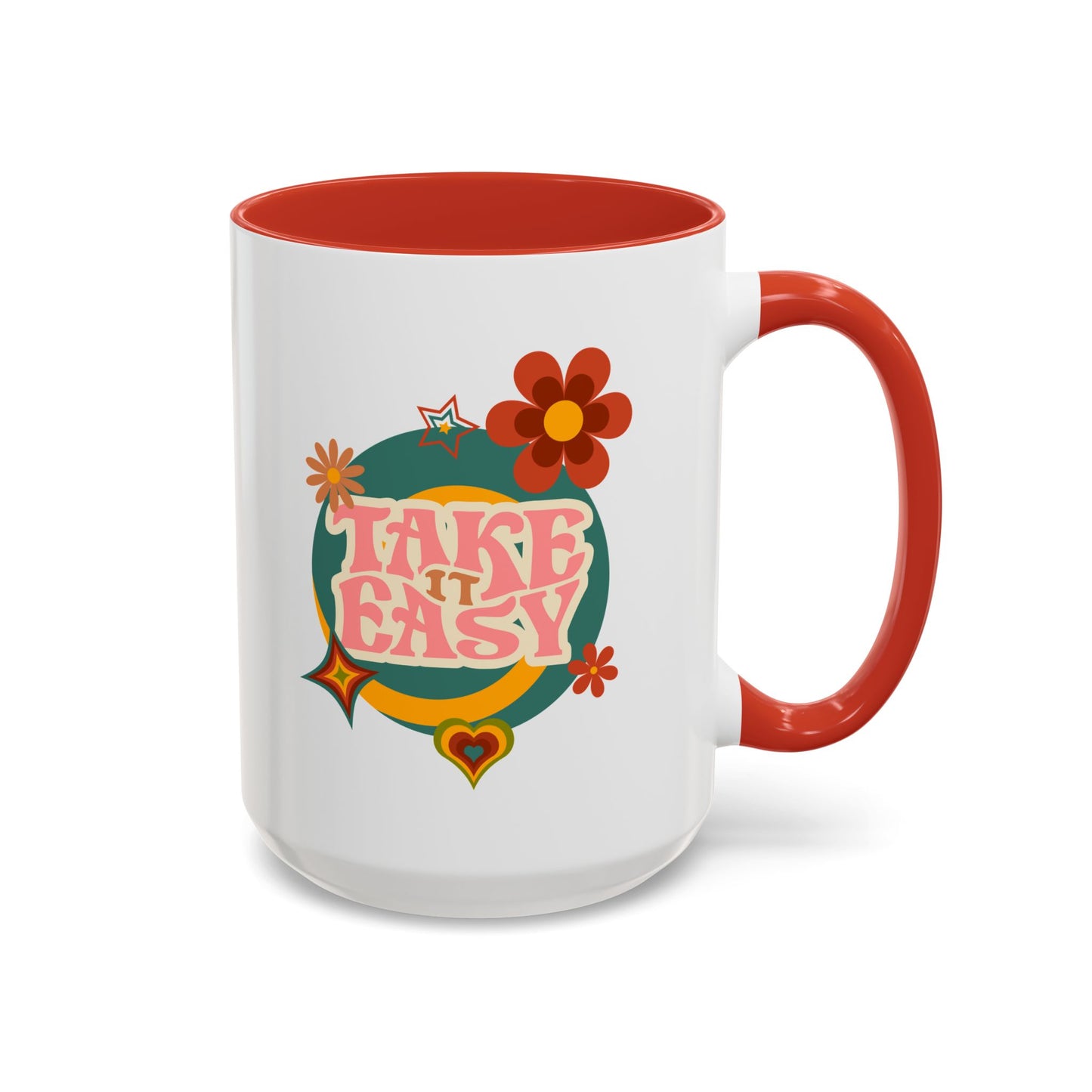 11oz/15oz Retro Vibes Take It Easy Coffee Mug