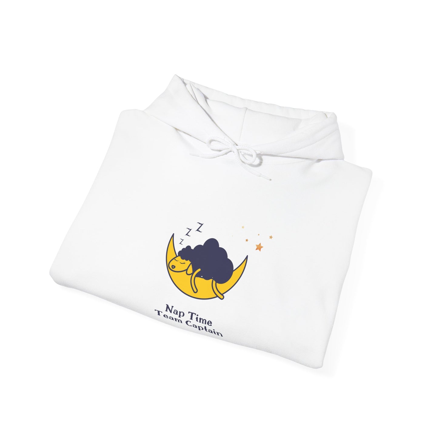 Unisex Heavy Blend™ Nap Time Team Captain Hooded Sweatshirt