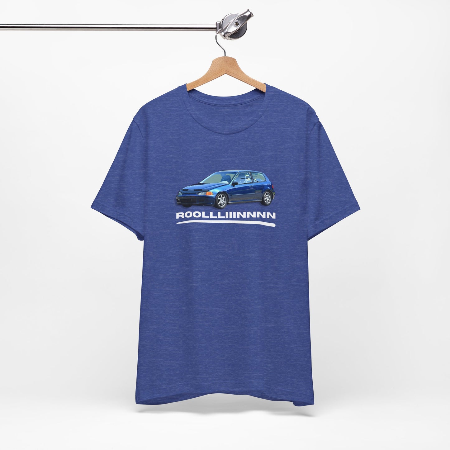 Unisex Jersey Short Sleeve Rolllllin Civic Hatchback Appreciation T-Shirt