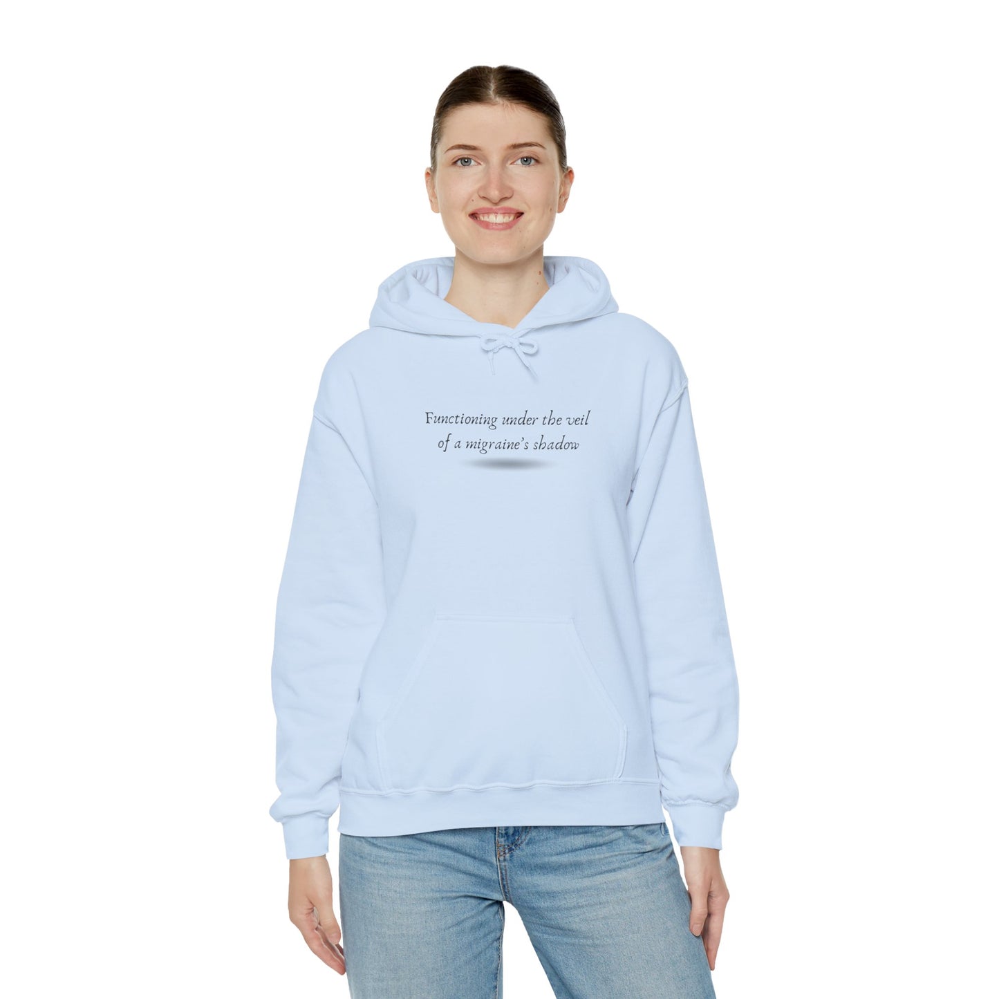 Unisex Migraine Day Invisible Illness Warrior Hooded Sweatshirt