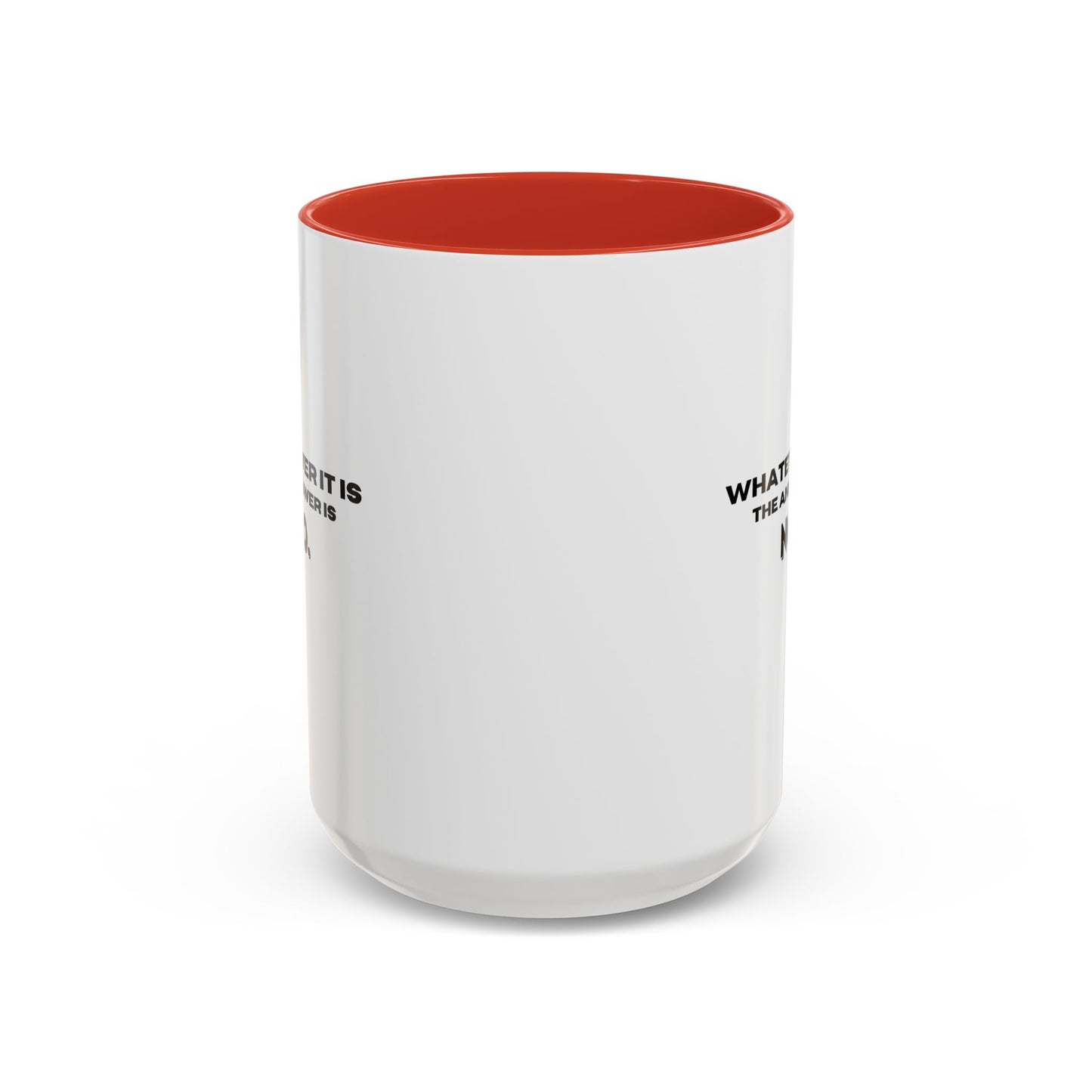 11oz/15oz Self Love Motivational Mental Heath Awareness SAY NO Coffee Mug
