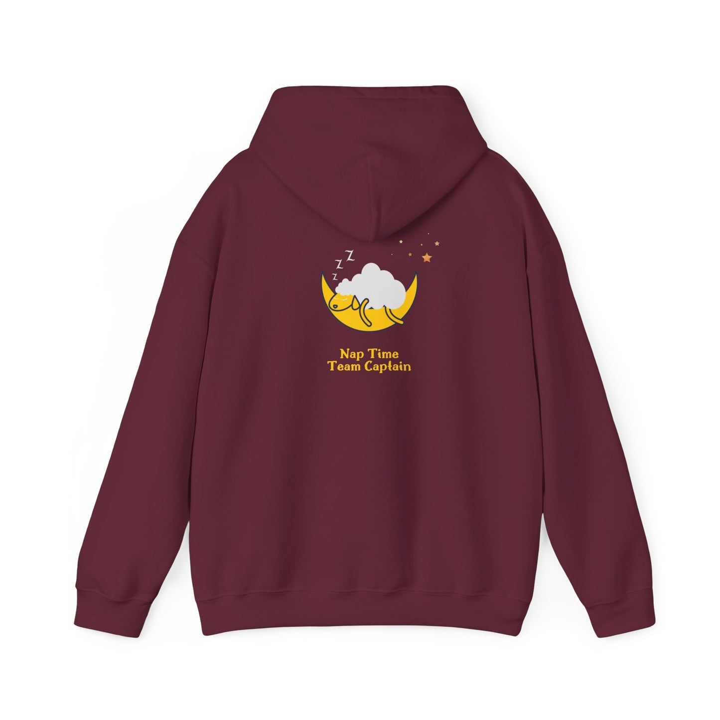 Unisex Heavy Blend™ Nap Time Team Captain Hooded Sweatshirt