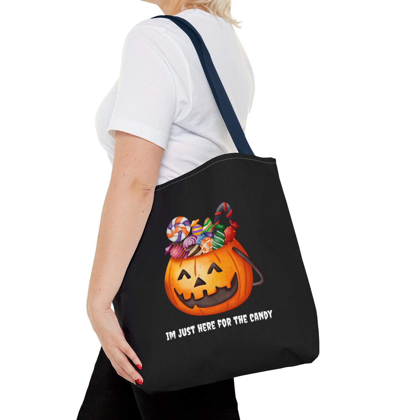 Cute  Pumpkin Themed Halloween Tote Bag Gift for Halloween Spooky Season Tote Trick or Treating Bag Halloween Tote Fall Bag Cute Tote Gift