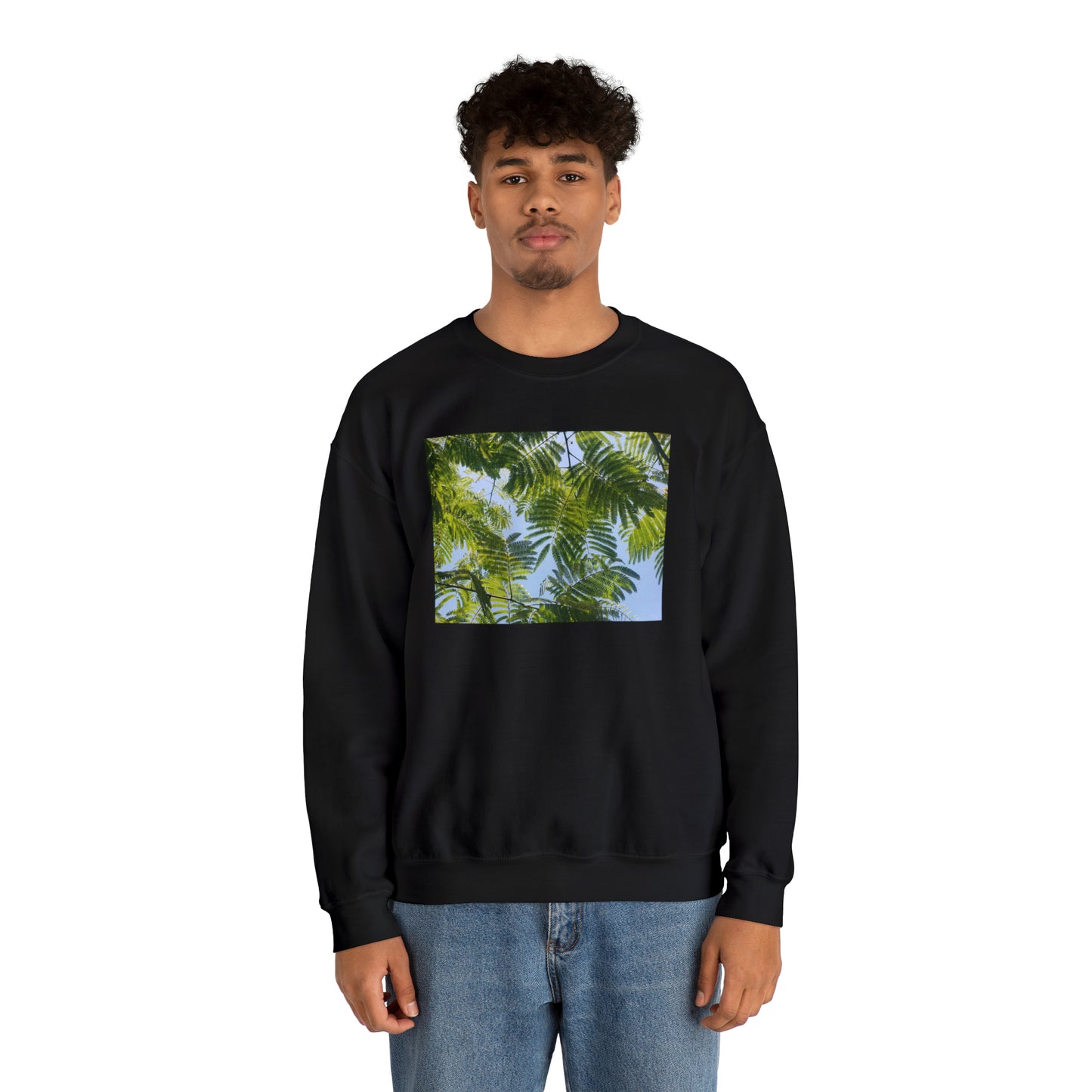 Unisex Heavy Blend™ Crewneck Original Print Silk Canopy Sweatshirt