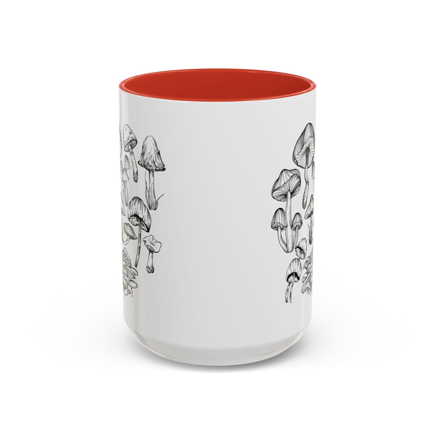 11oz/15oz Mushroom Lover Fungi Print Toadstool Coffee Mug