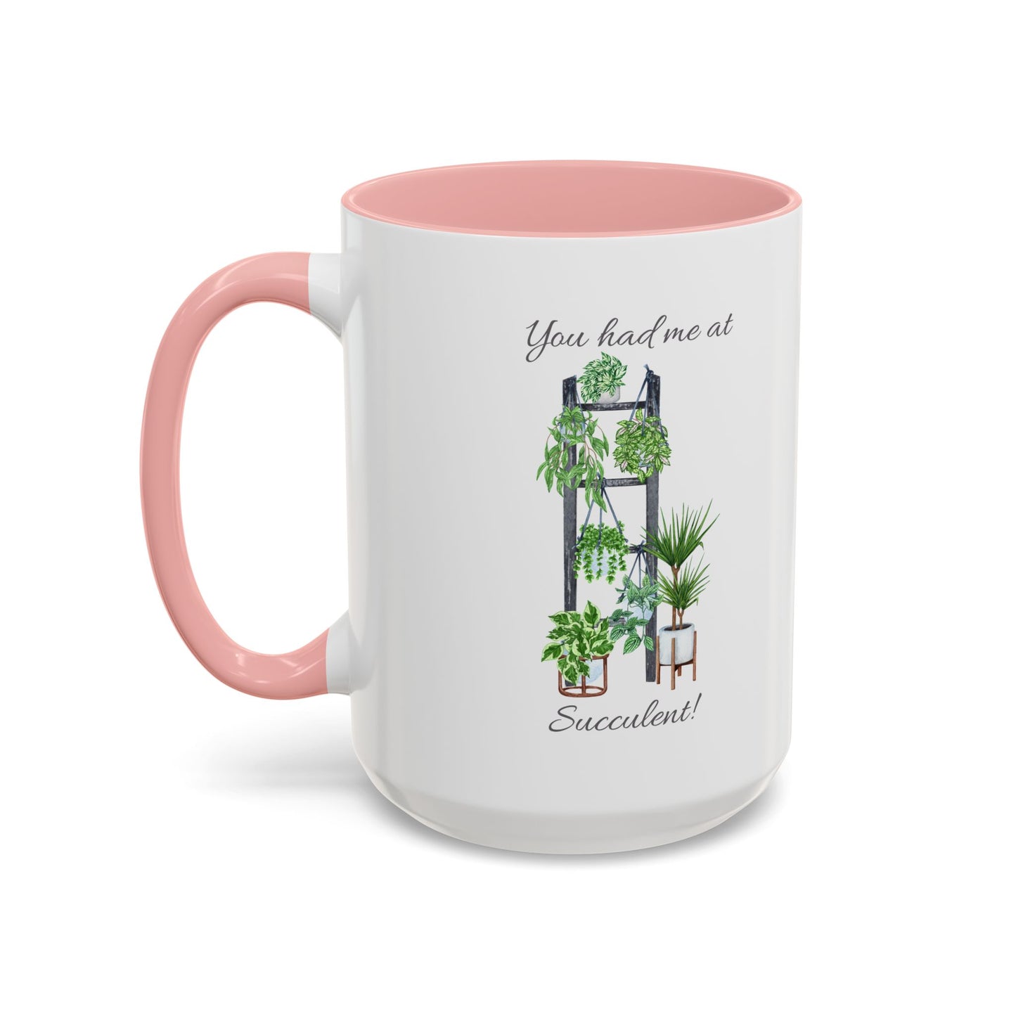 11oz/15oz Garden Themed Succulent Container Garden Plant Parent Coffee Mug