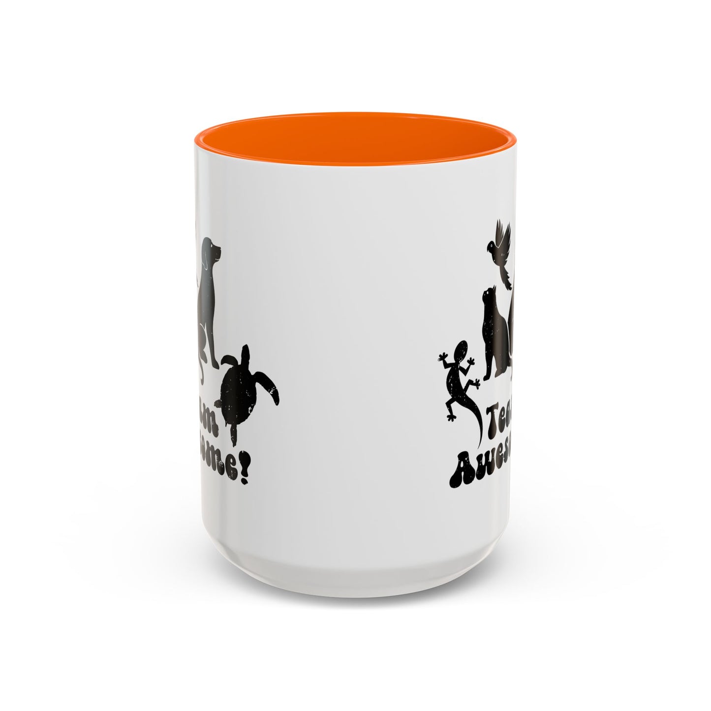 11oz/15oz Animal Lover Lizard Cat Bird Dog Turtle Team Awesome Coffee Mug
