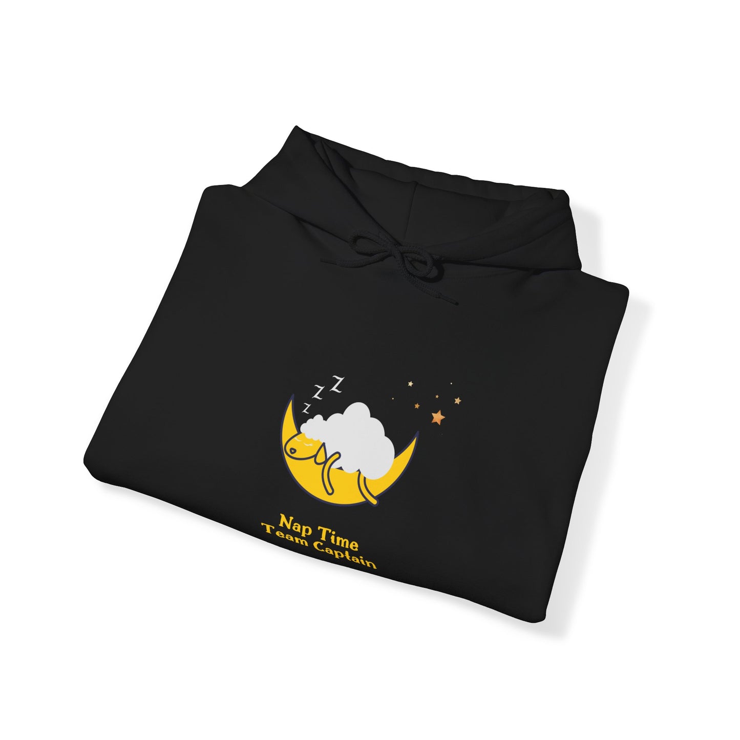 Unisex Heavy Blend™ Nap Time Team Captain Hooded Sweatshirt