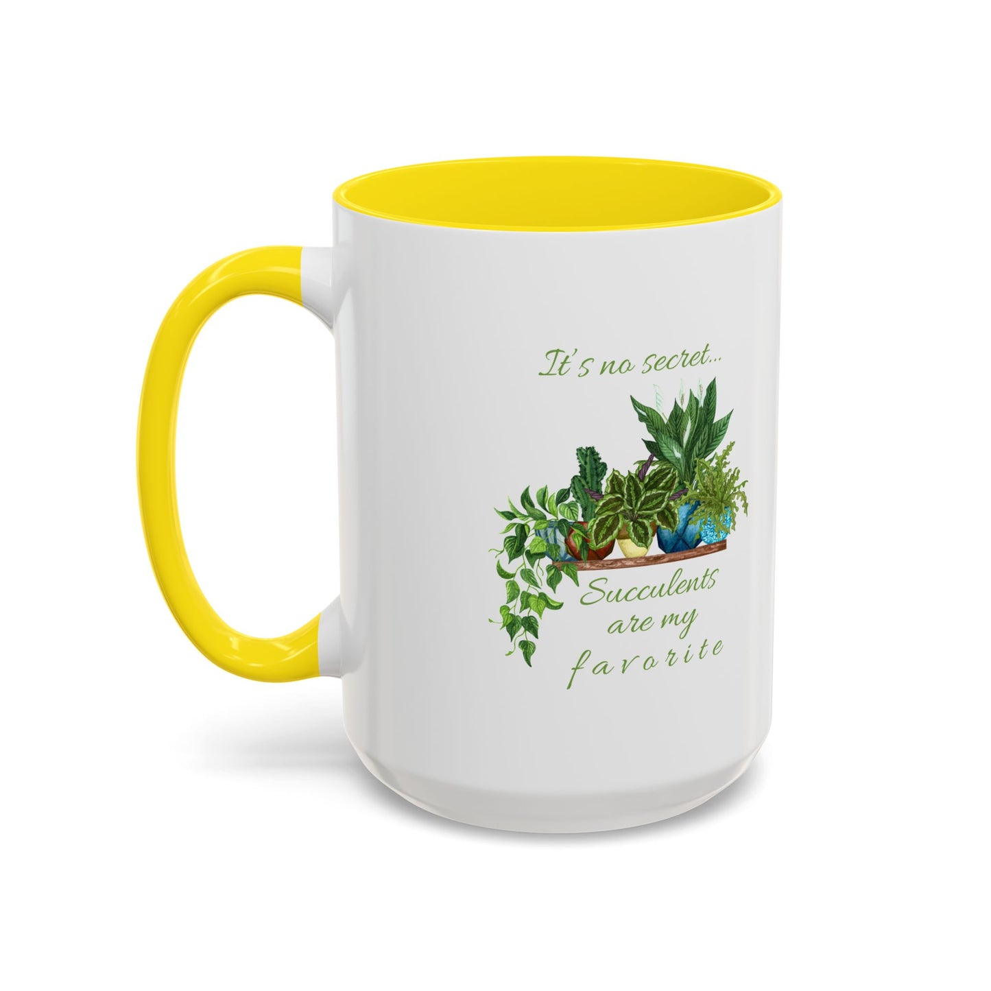 11oz/15oz Garden Themed Succulent Plant Parent Container Gardener Succulents Are My Favorite Coffee Mug