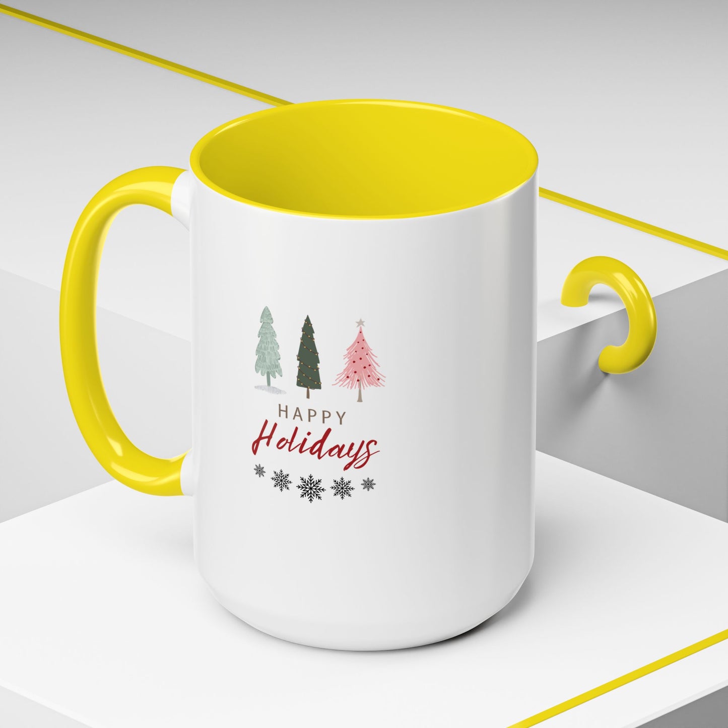 11oz/15oz Happy Holidays Seasons Greetings Fall Coffee Mug