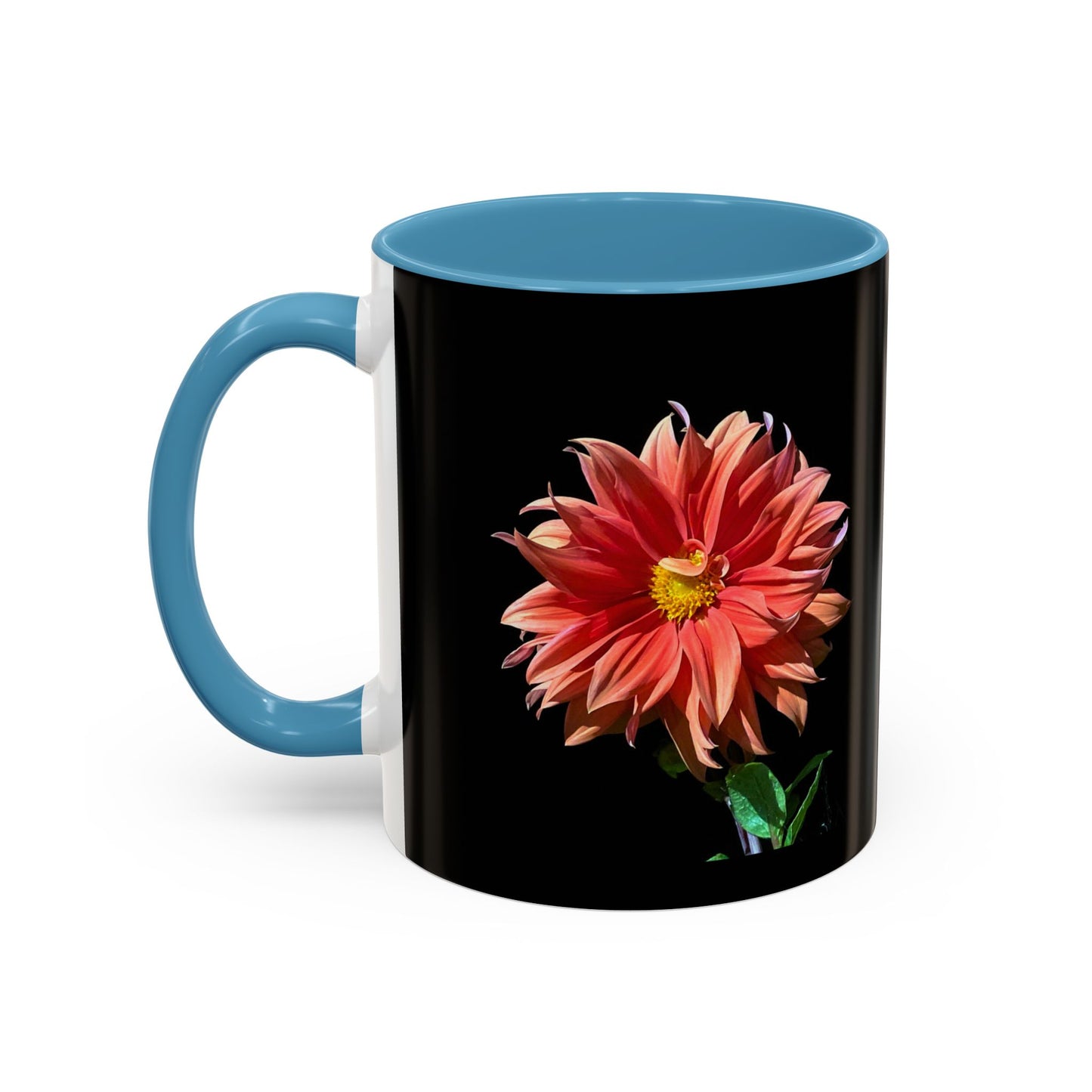 11oz/15oz Dahlia Flower Coffee Mug
