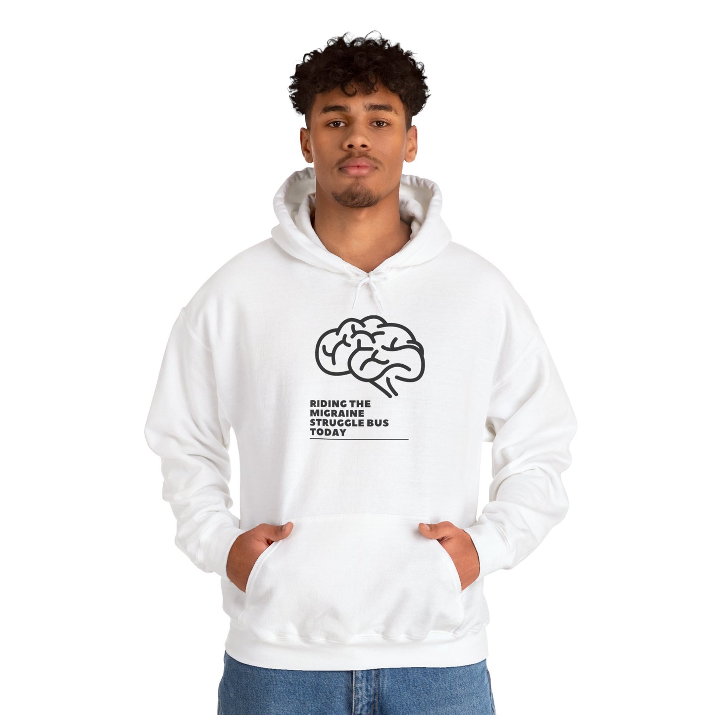 Migraine Day Invisible Illness Warrior Hooded Sweatshirt