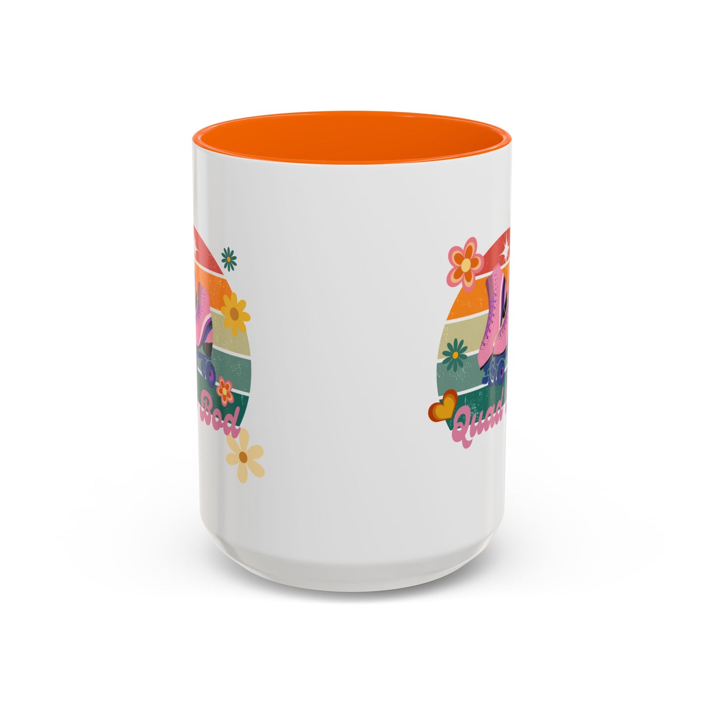 11oz/15oz Retro Vibes Roller Skate Quad Bod Coffee Mug