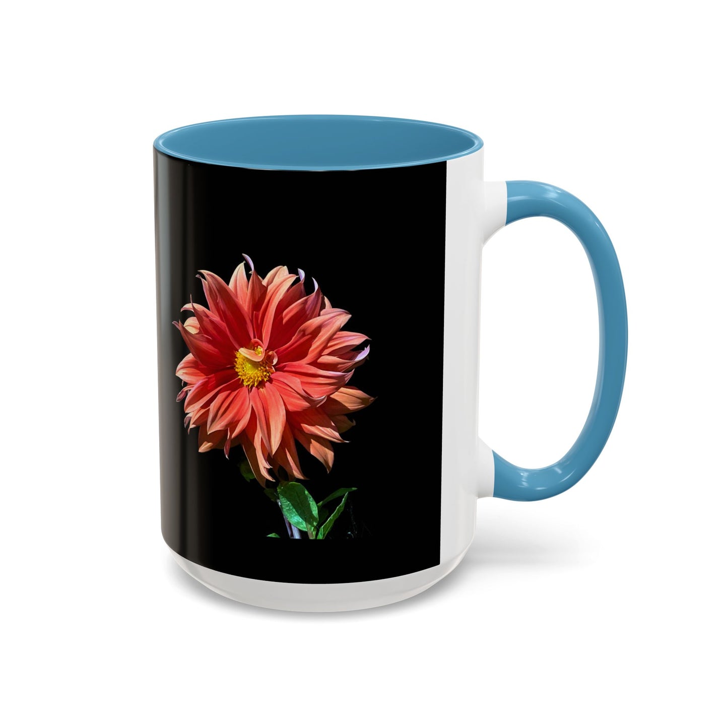 11oz/15oz Dahlia Flower Coffee Mug