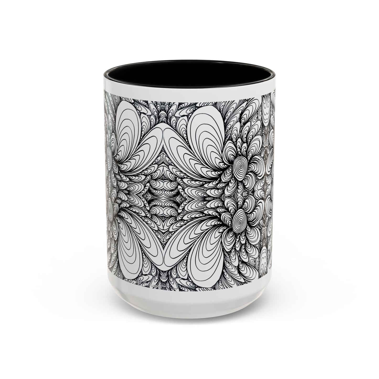 11oz/15oz Original Line Art Mug - Blooms