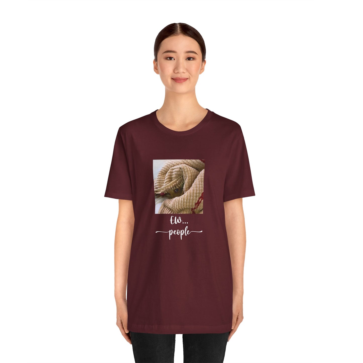 Unisex EW People Introvert Hiding Chihuahua T-Shirt