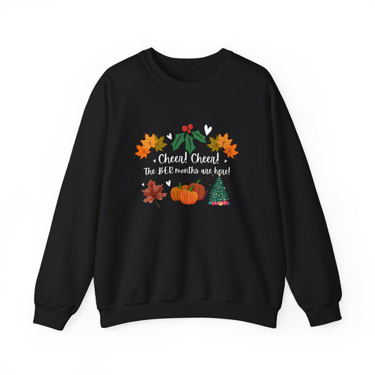 Unisex Heavy Blend™ Crewneck Cheer! Cheer! The BER Months Are Here! Sweatshirt