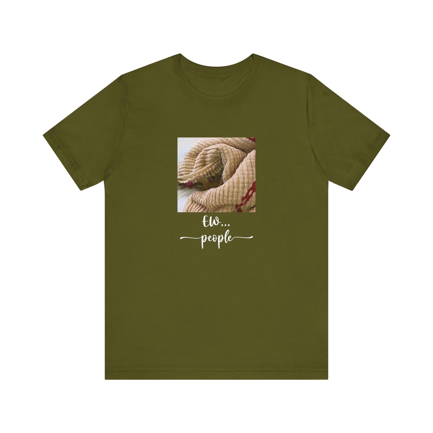 Unisex EW People Introvert Hiding Chihuahua T-Shirt